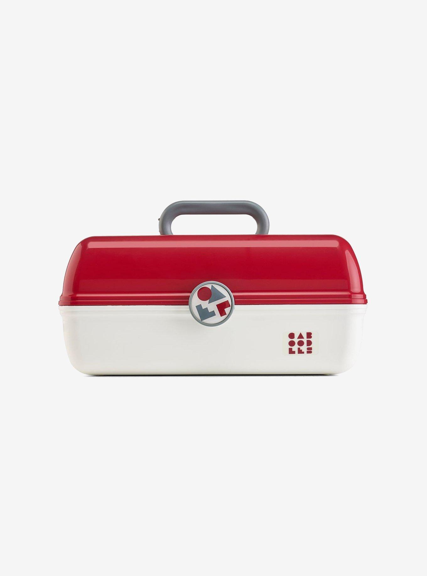 Caboodles School Spirit On-The-Go Girl Crimson Over White, , hi-res
