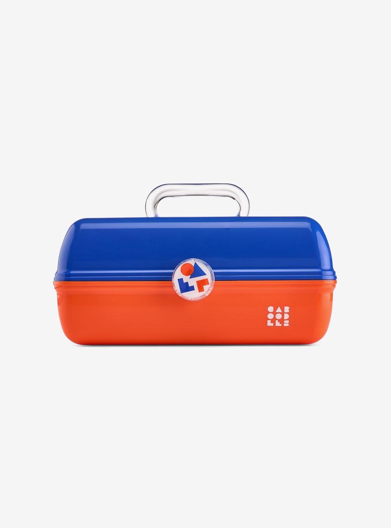 Caboodles School Spirit On-The-Go Girl Blue Over Orange, , hi-res