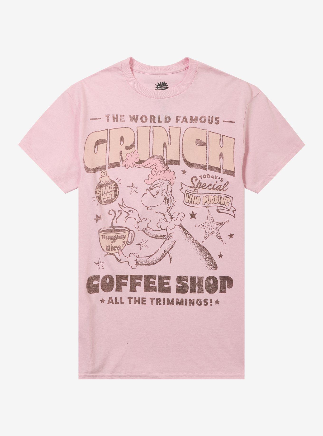 Dr. Seuss How The Grinch Stole Christmas! Coffee Shop T-Shirt, , hi-res