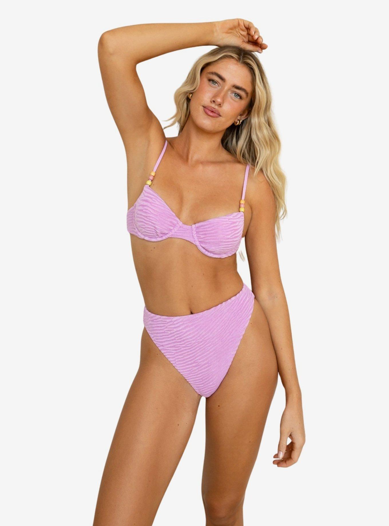 Dippin' Daisy's Seashore High Waist Cheeky Bikini Bottom, , hi-res