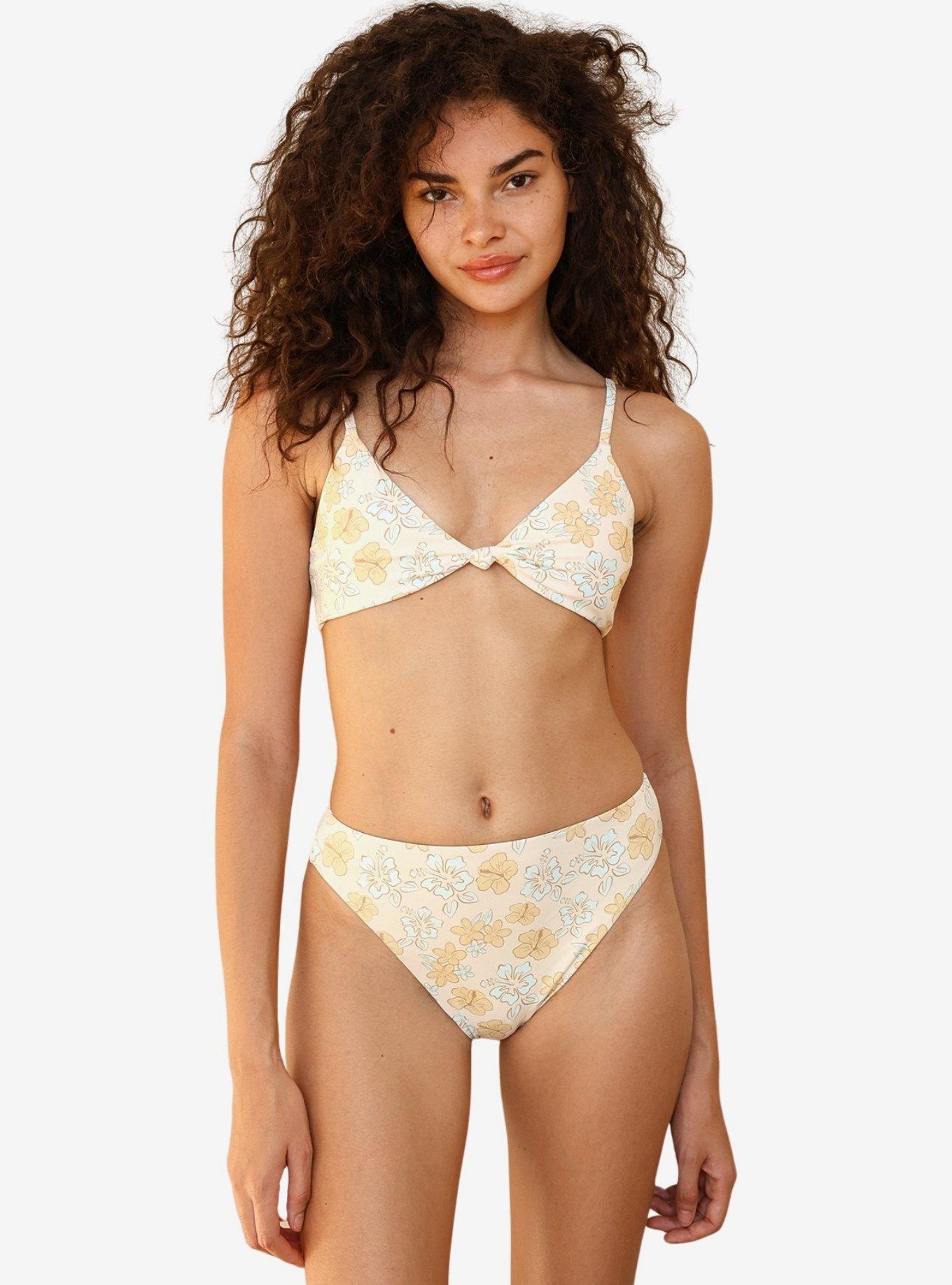 Dippin' Daisy's Zen Knotted Triangle Bikini Top, , hi-res