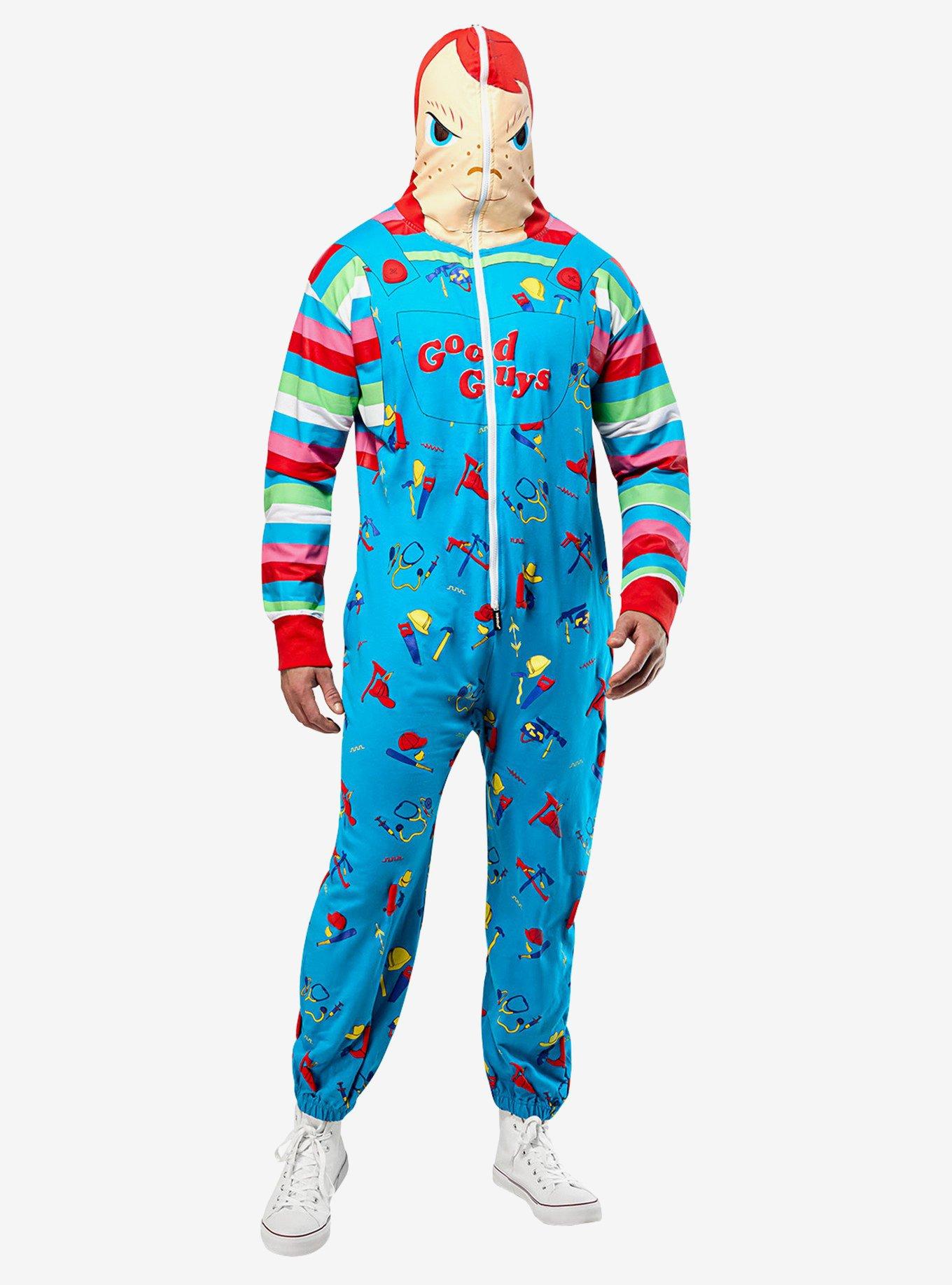 Chucky Hooded Zipsters Costume, , hi-res