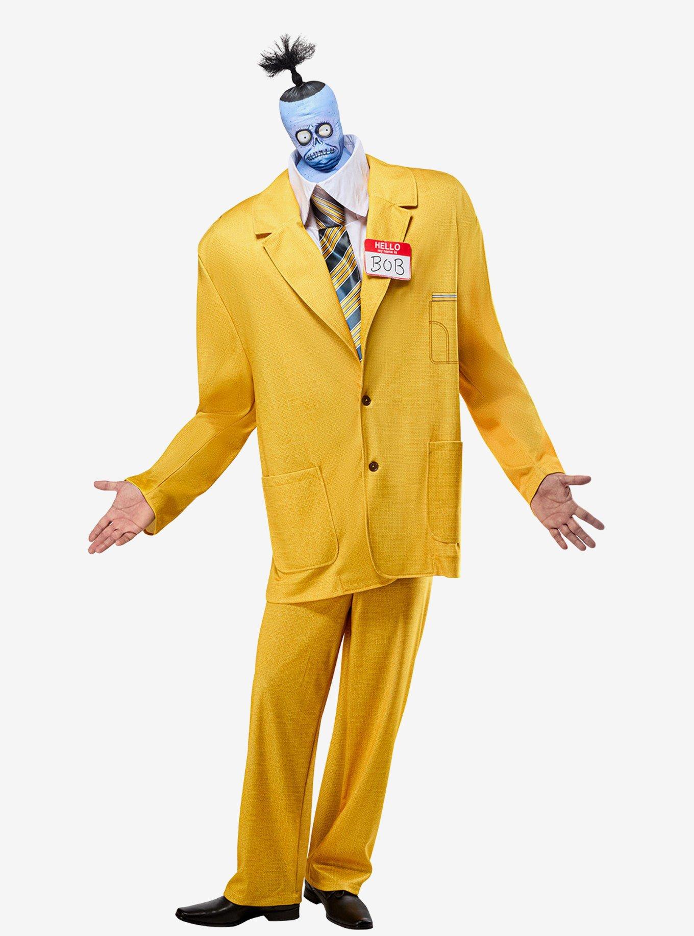 Beetlejuice Beetlejuice Bob Costume, BRIGHT YELLOW, hi-res