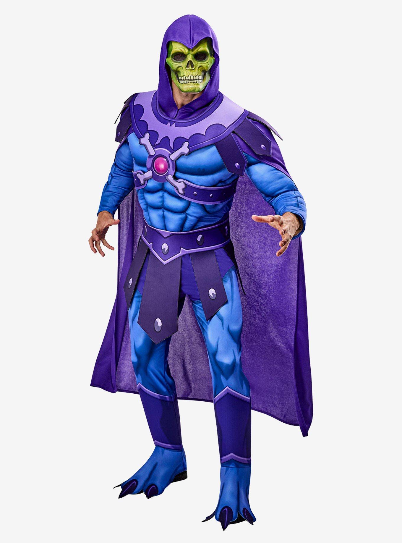 Masters of the Universe Revelation Skeletor Deluxe Costume, , hi-res