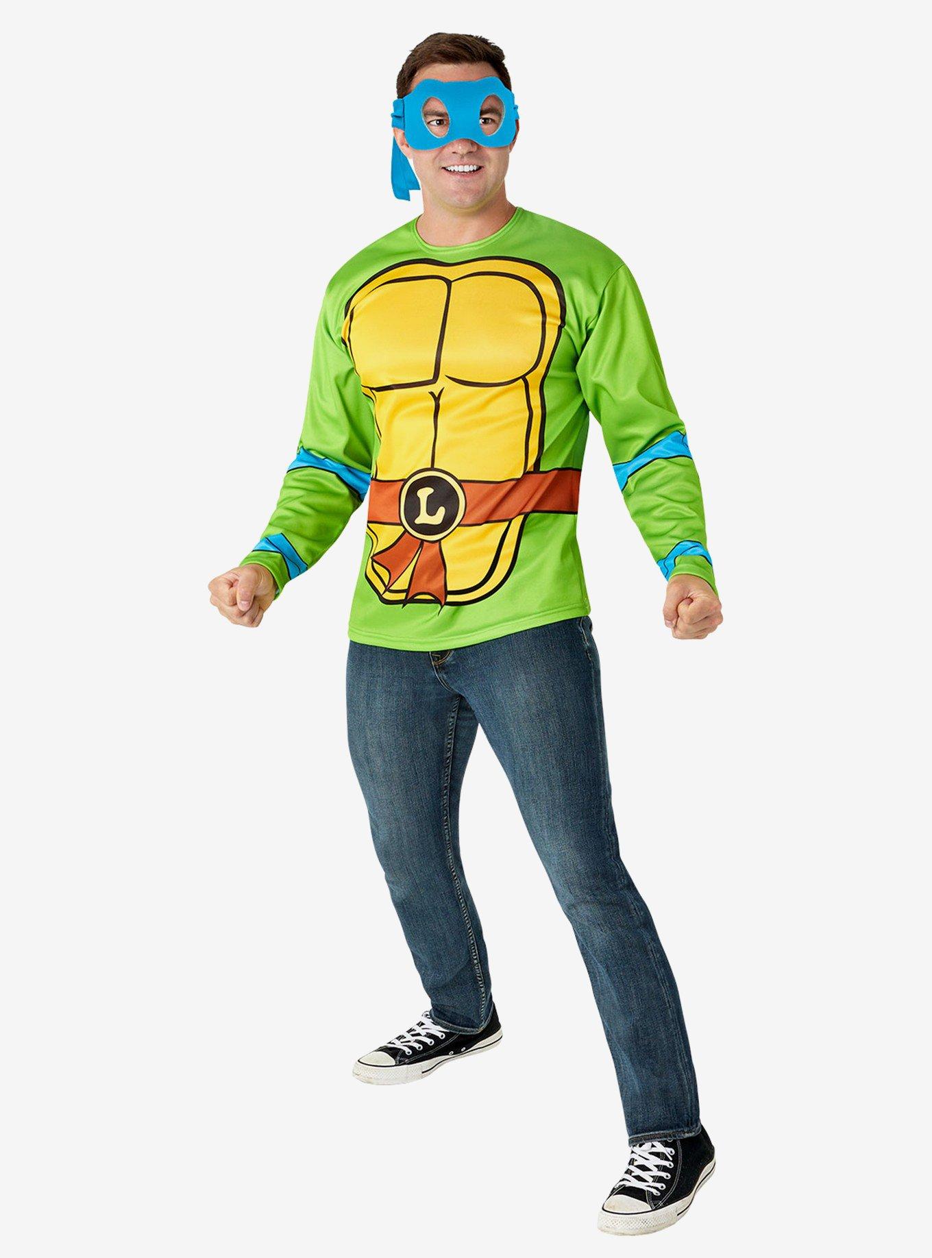 Teenage Mutant Ninja Turtles Leonardo Costume Top and Mask, , hi-res