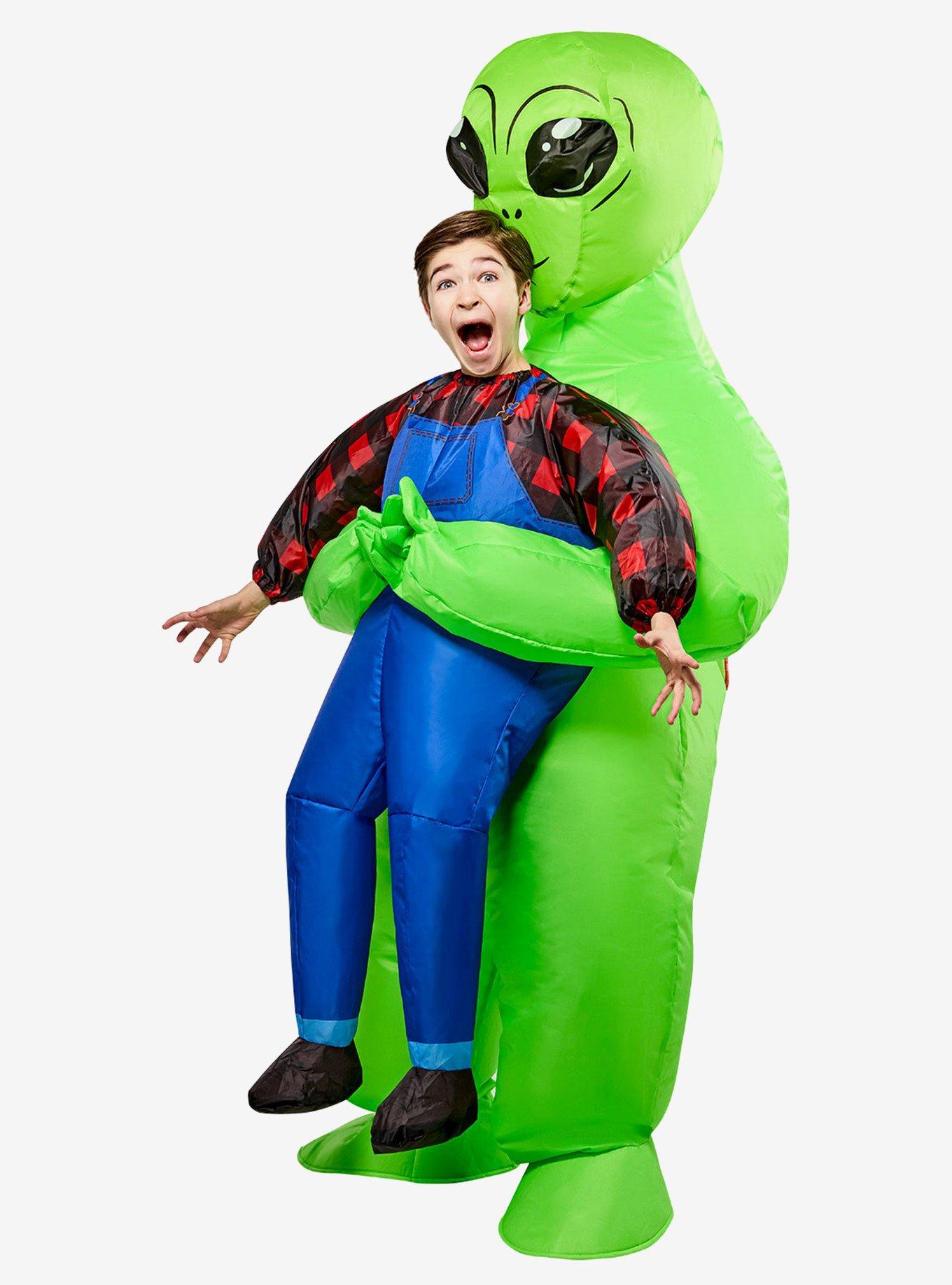 Alien Abduction Inflatable Youth Costume, , hi-res