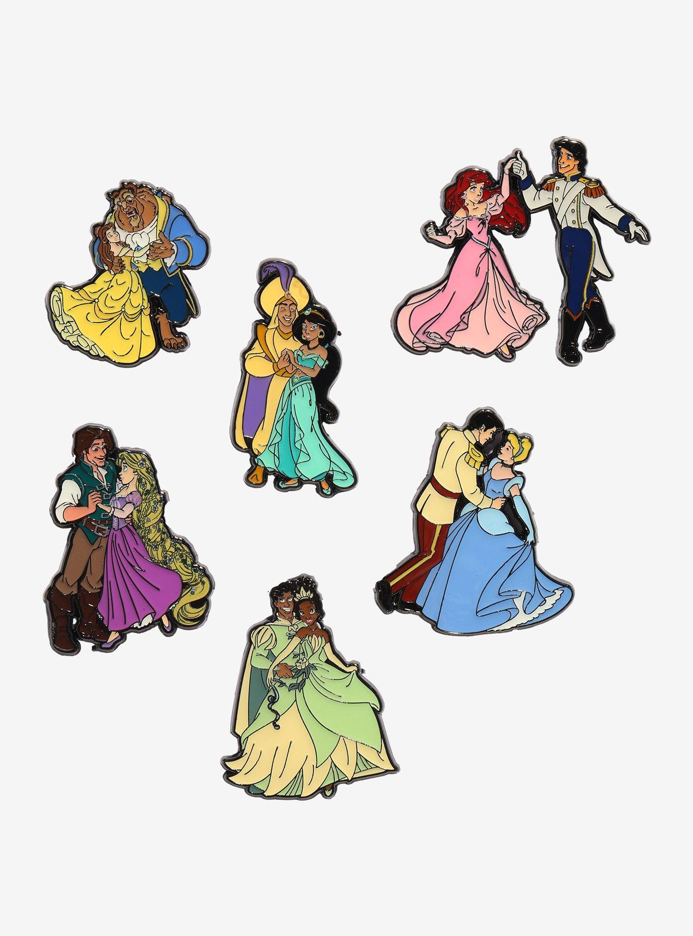 Loungefly Disney Princess Couples Blind Box Enamel Pin, , hi-res