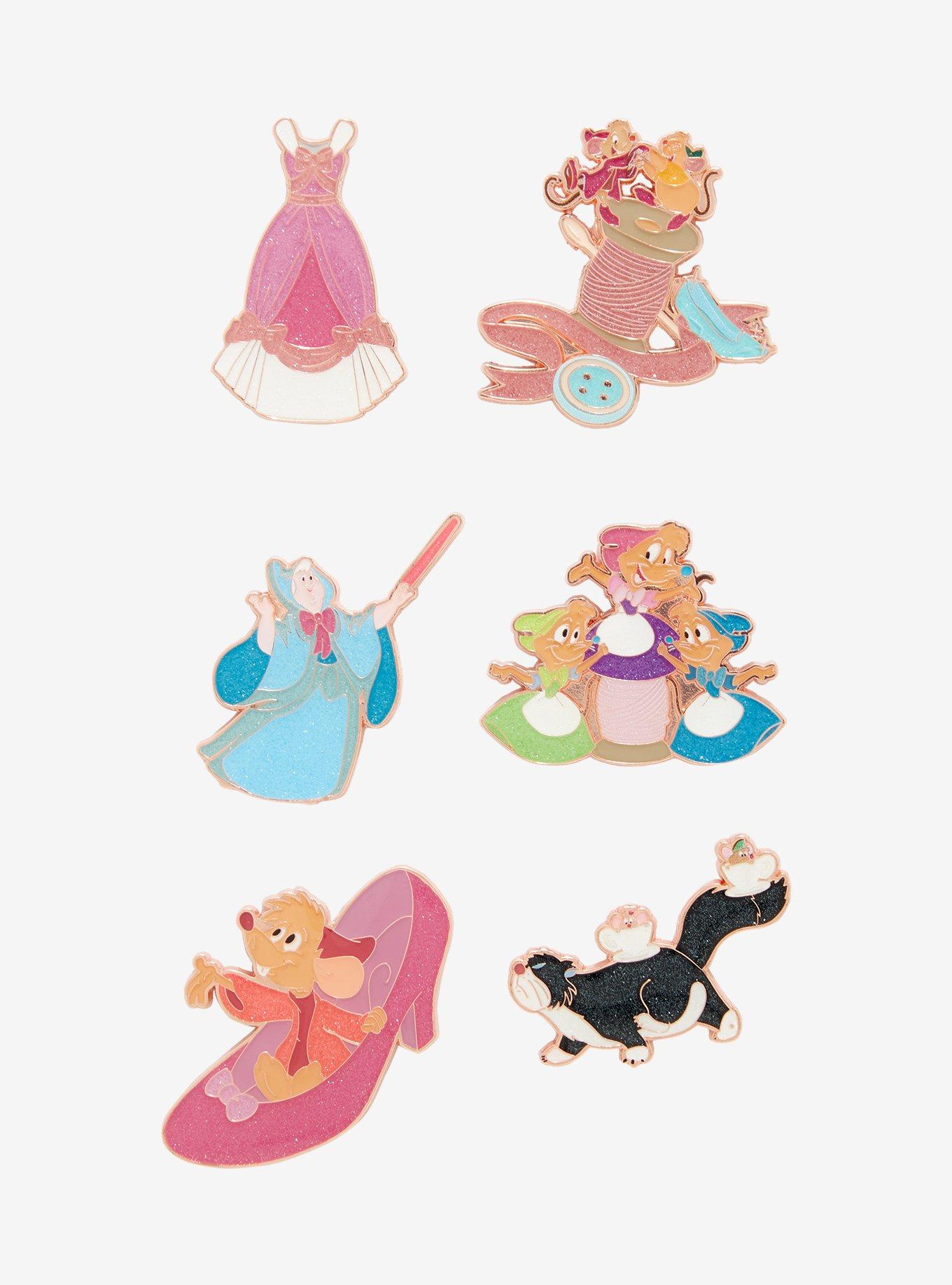 Loungefly Disney Cinderella 70th Anniversary Blind Box Enamel Pin, , hi-res