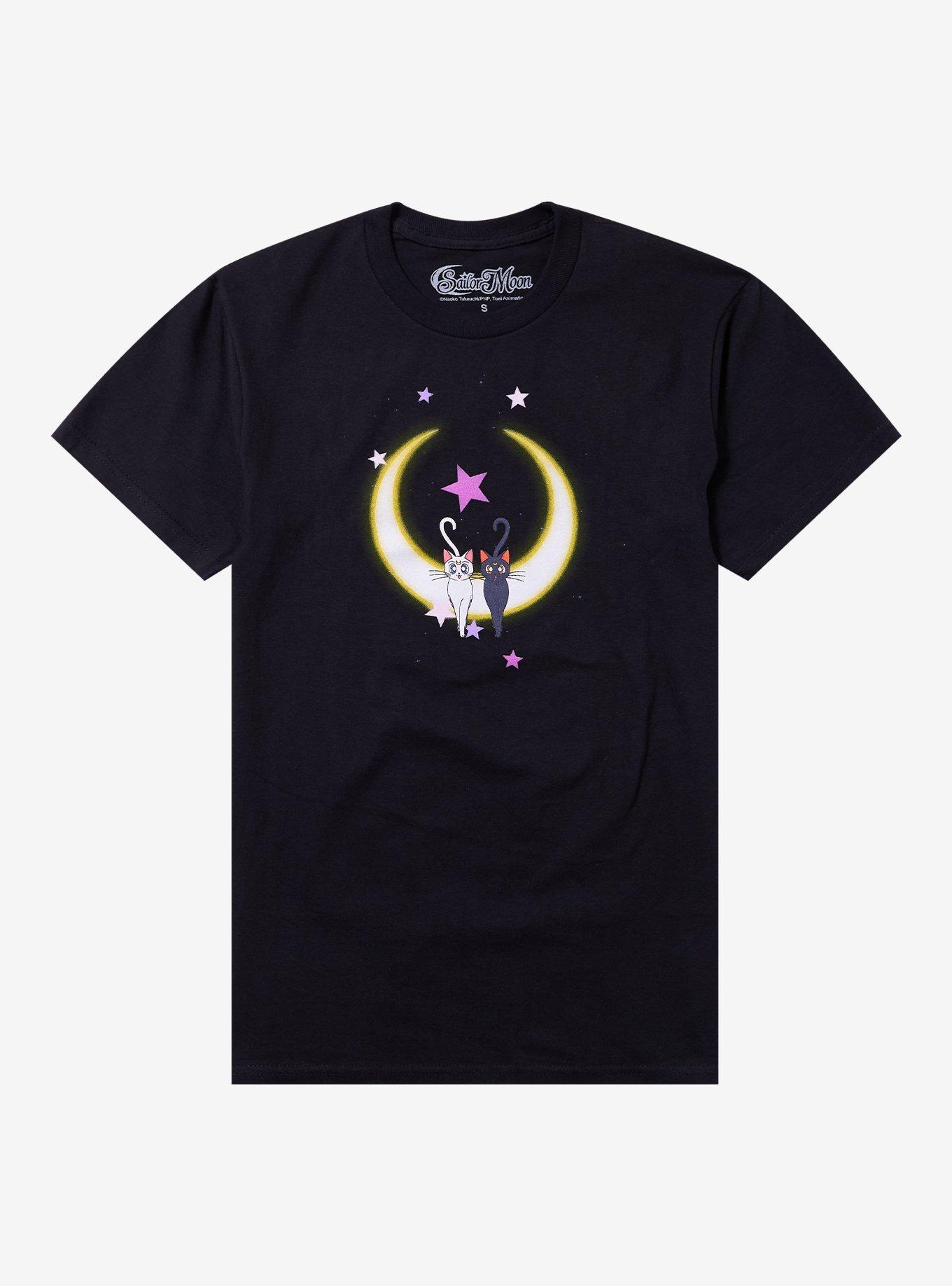 Pretty Guardian Sailor Moon Luna & Artemis Celestial T-Shirt, , hi-res