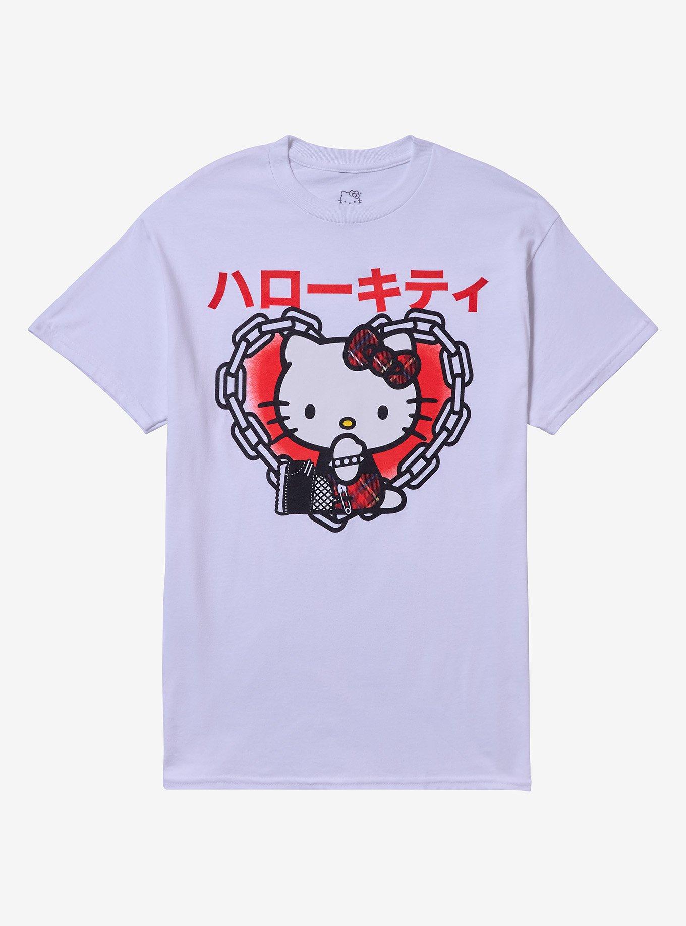 Hello Kitty Punk Heart T-Shirt, , hi-res
