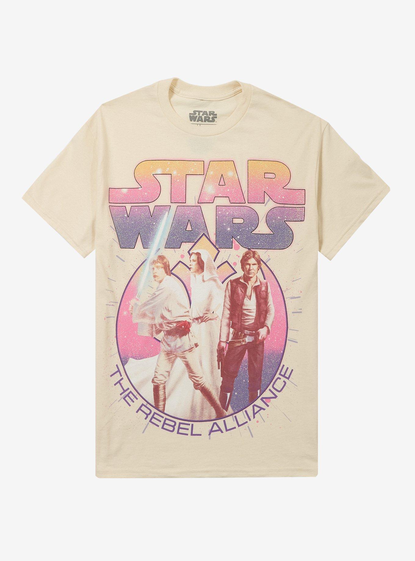 Star Wars Trio Glitter T-Shirt, , hi-res