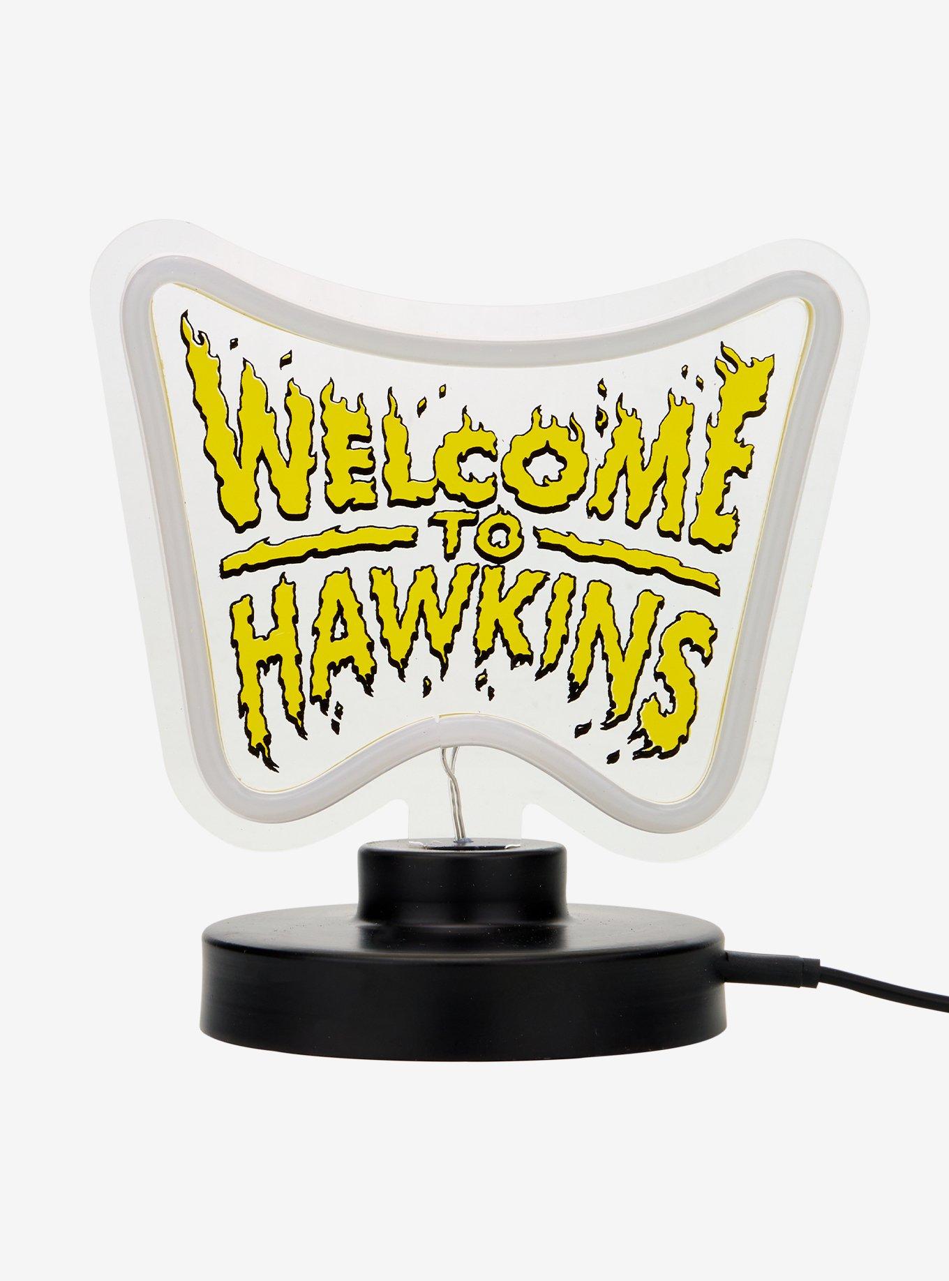 Stranger Things Welcome To Hawkins LED Neon Light, , hi-res