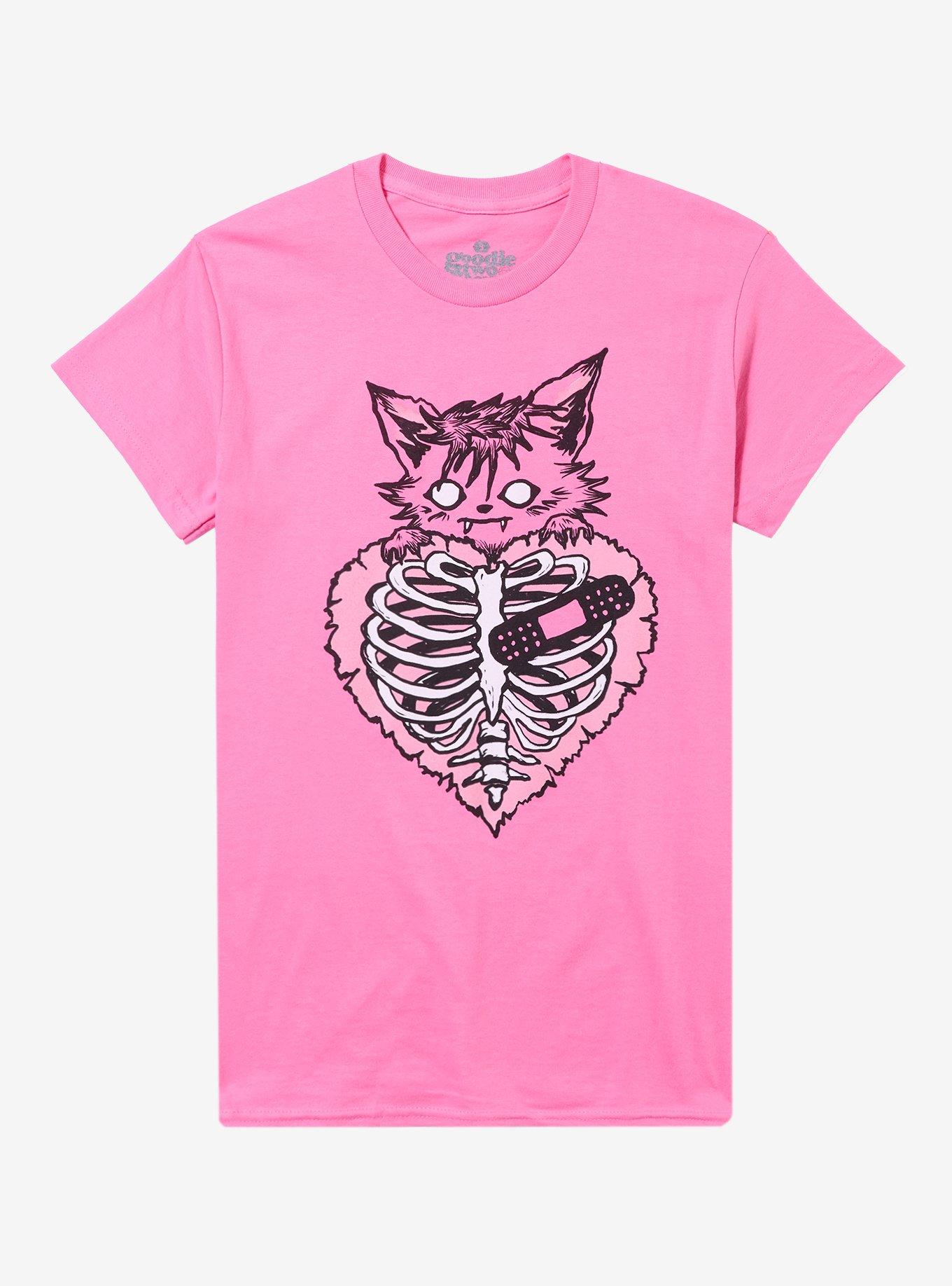 mm6  Zombie Cat Tシャツ MM6 - Maison Margiela MM6 MAISON MARGIELA - Zombie Cat Print T