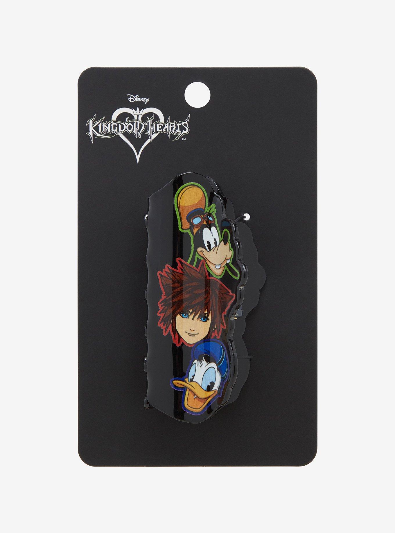 Disney Kingdom Hearts Trio Claw Hair Clip, , hi-res
