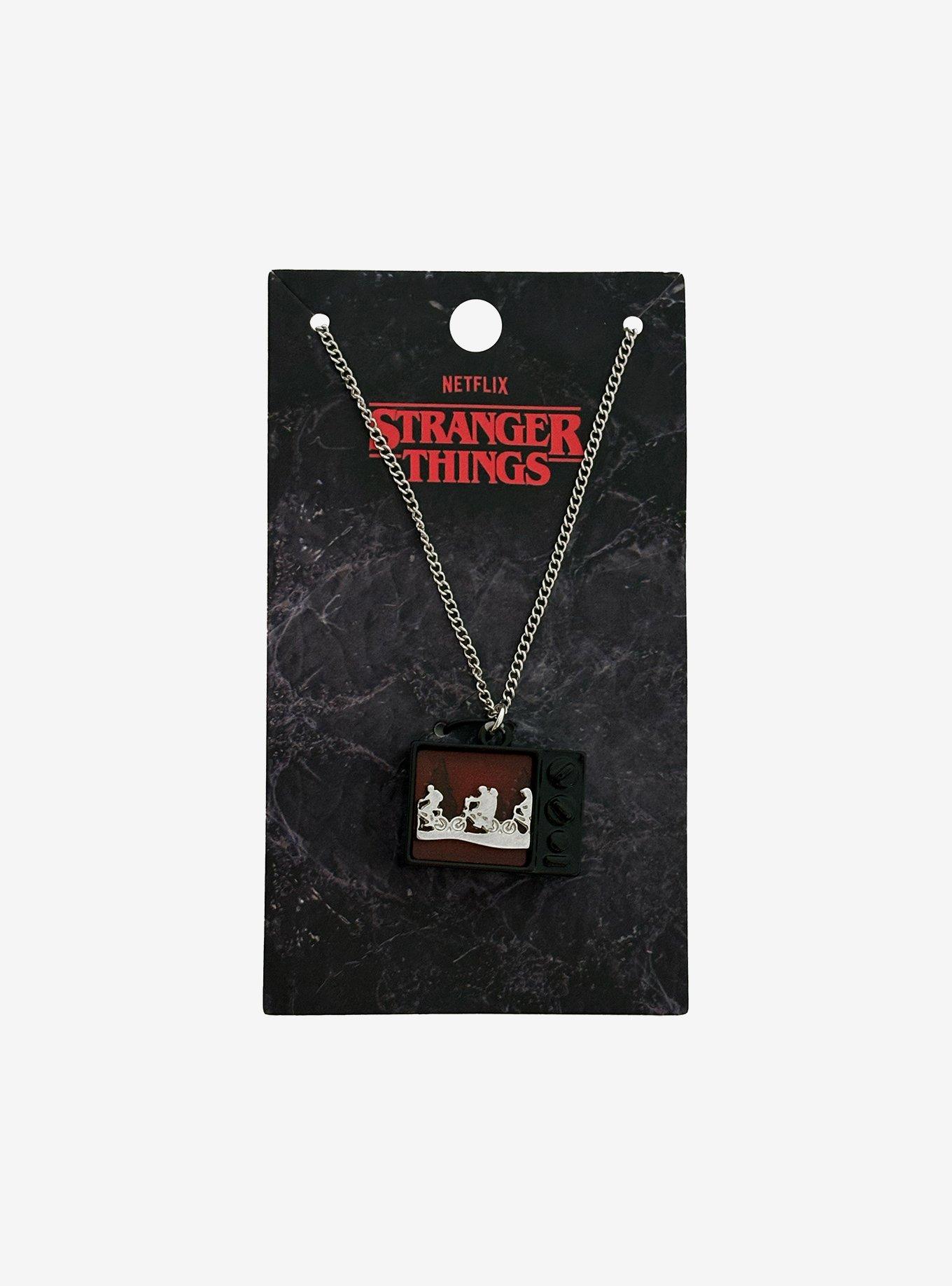 Stranger Things Retro TV Necklace | Hot Topic