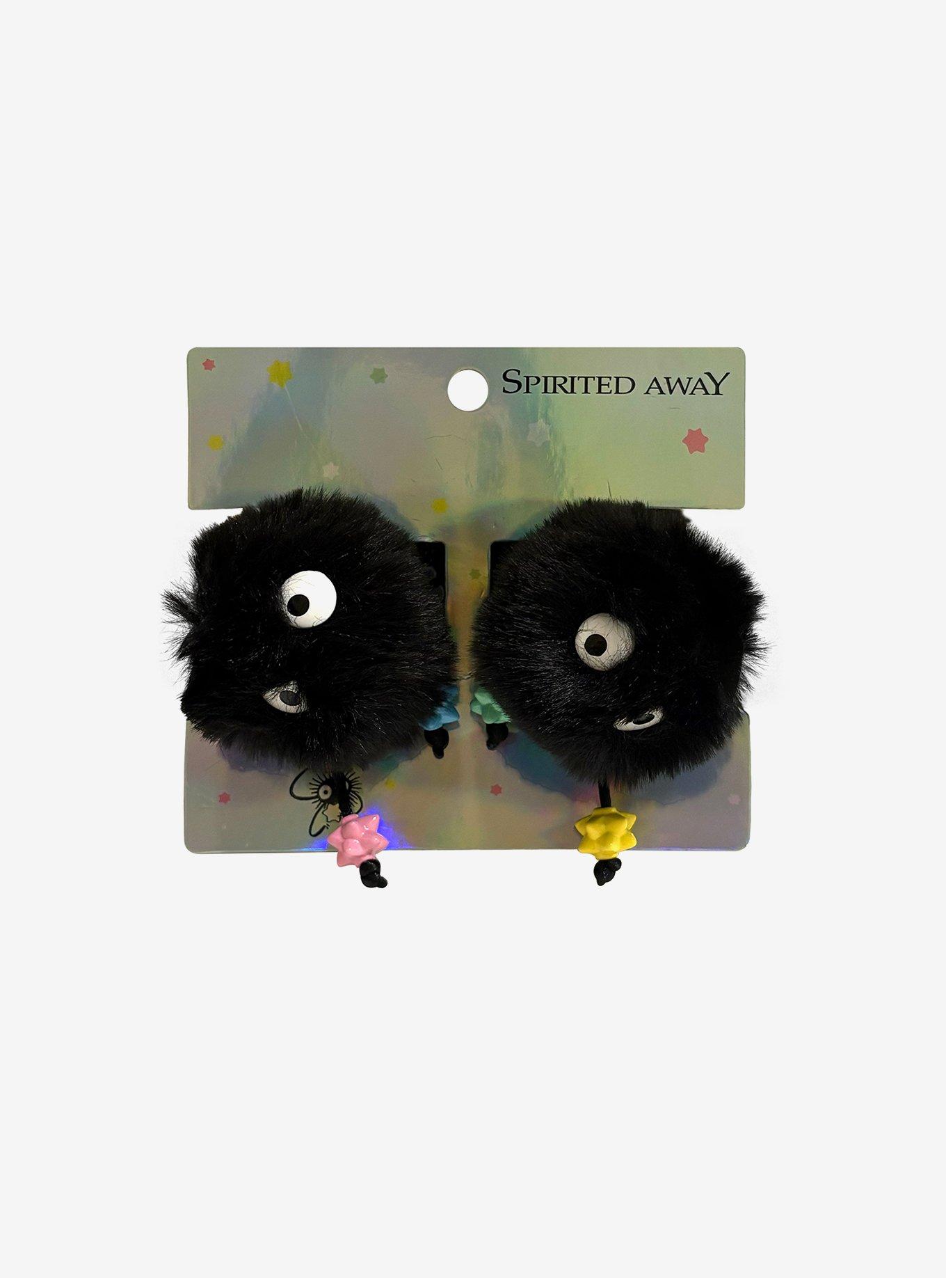 Studio Ghibli® Spirited Away Soot Sprites Plush Claw Hair Clip Set
