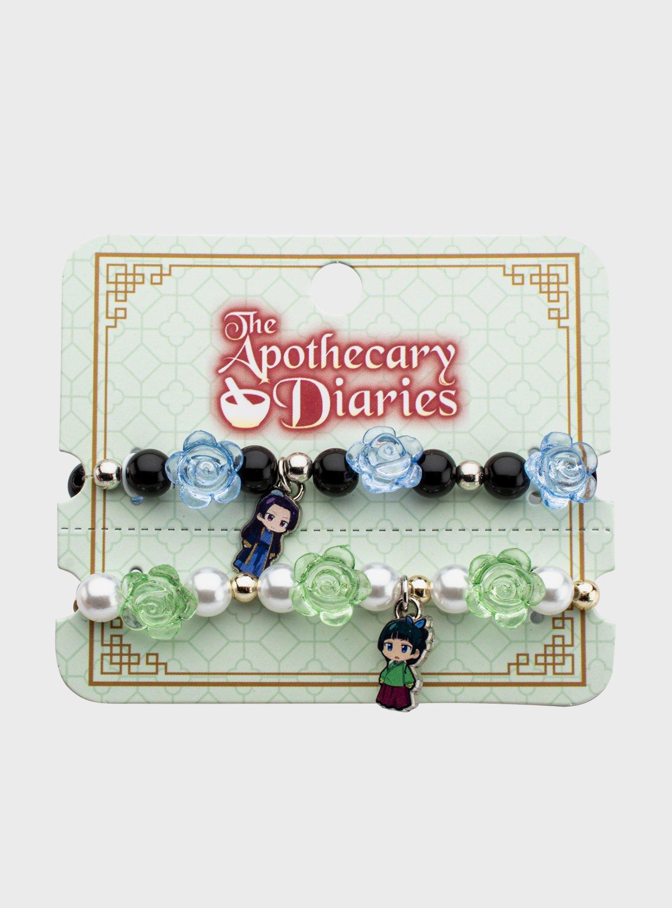 The Apothecary Diaries Maomao & Jinshi Bead Bracelet Set, , hi-res