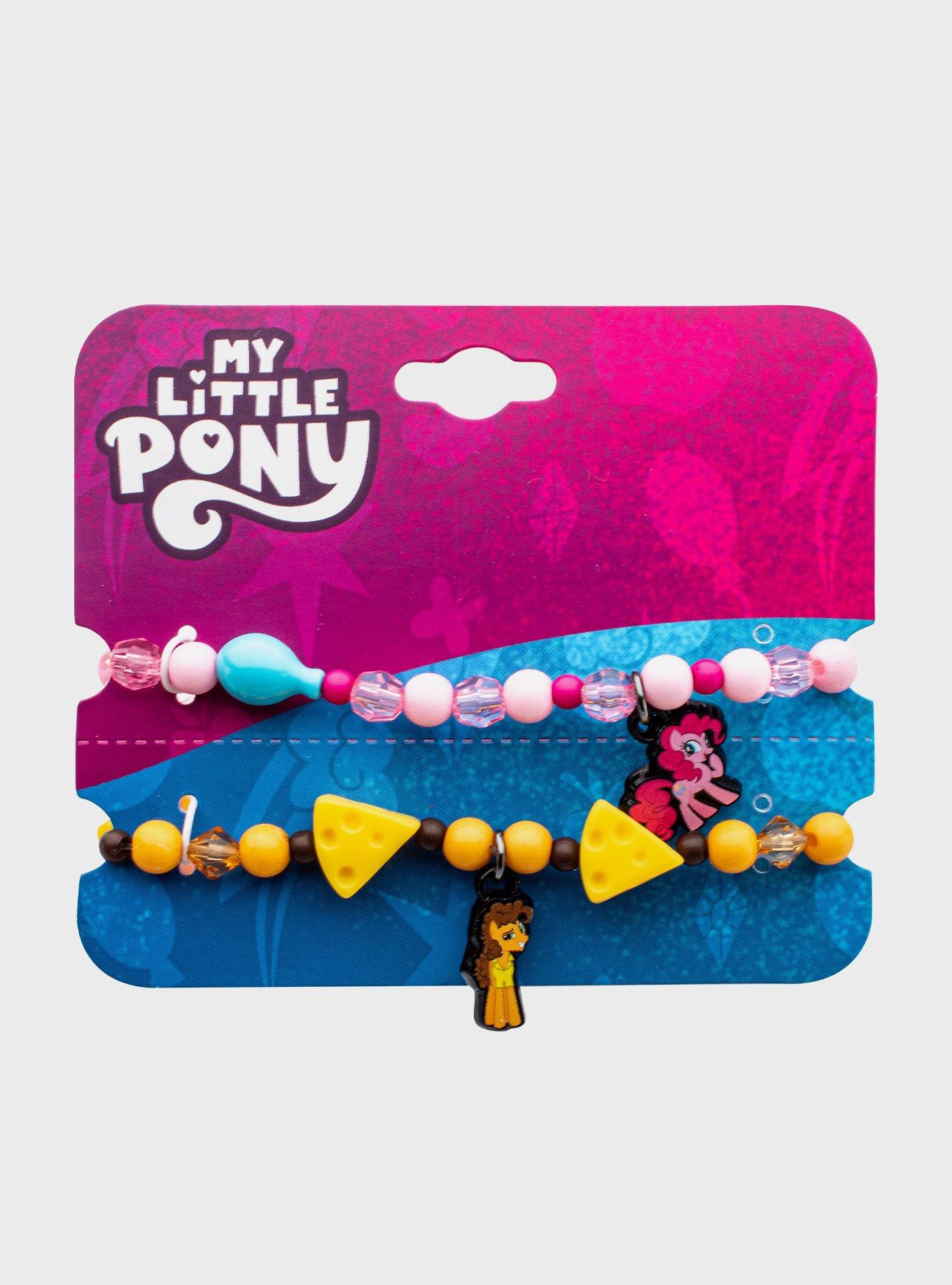 My Little Pony: Friendship is Magic Pinkie Pie & Cheese Sandwich Bead Bracelet Set, , hi-res