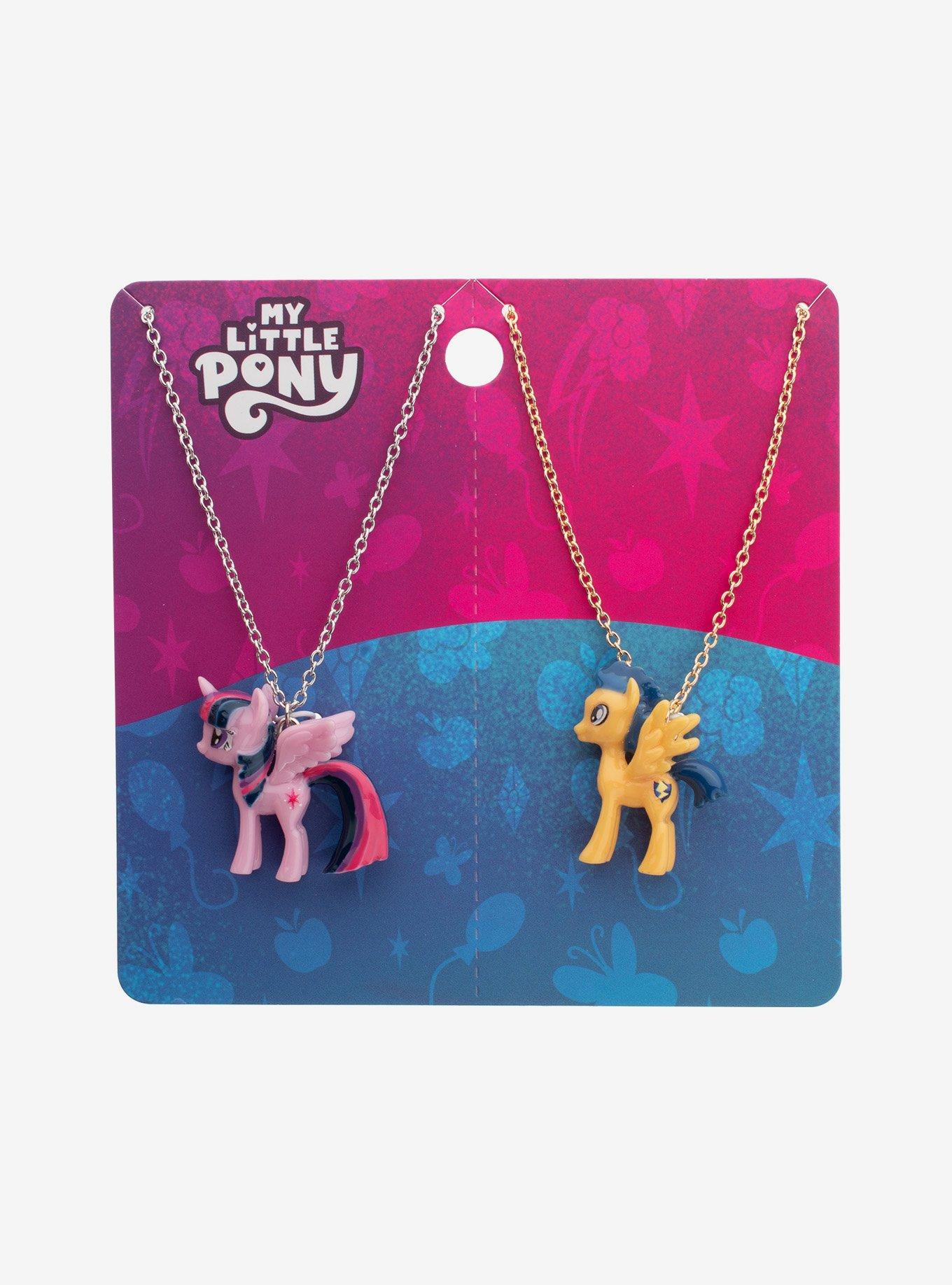 My Little Pony: Friendship Is Magic Twilight Sparkle & Flash Sentry Best Friend Necklace Set