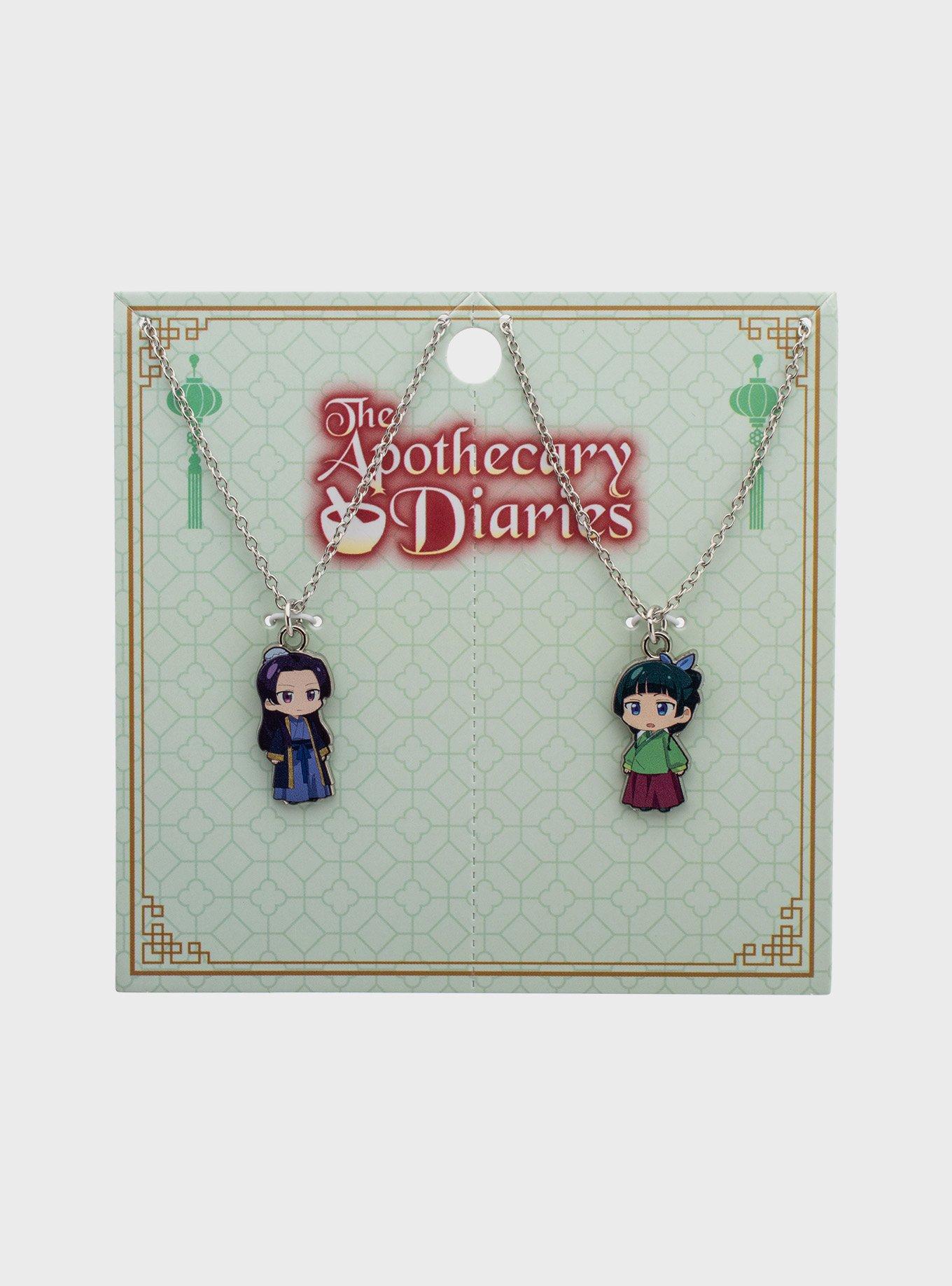 The Apothecary Diaries Maomao & Jinshi Best Friend Necklace Set