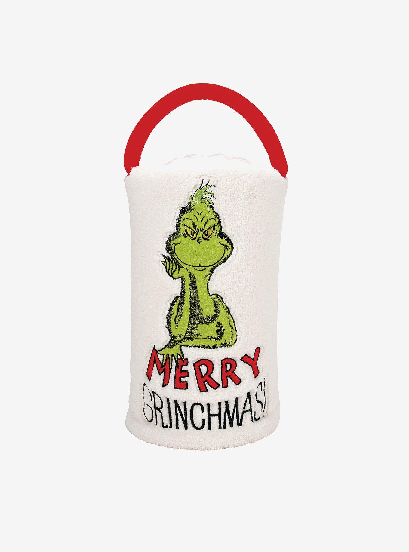 Dr. Seuss How The Grinch Stole Christmas Grinch Merry Grinchmas Snow Throw, , hi-res