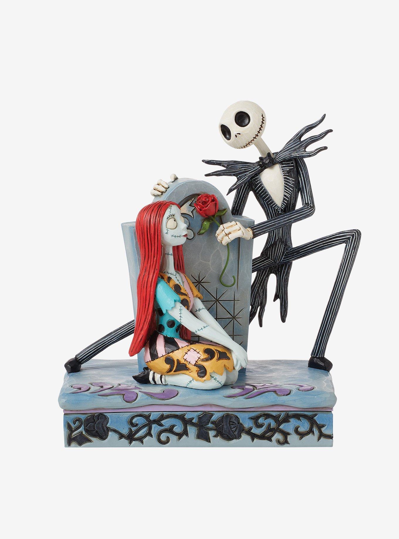 Disney The Nightmare Before Christmas Jack and Sally Figurine, , hi-res