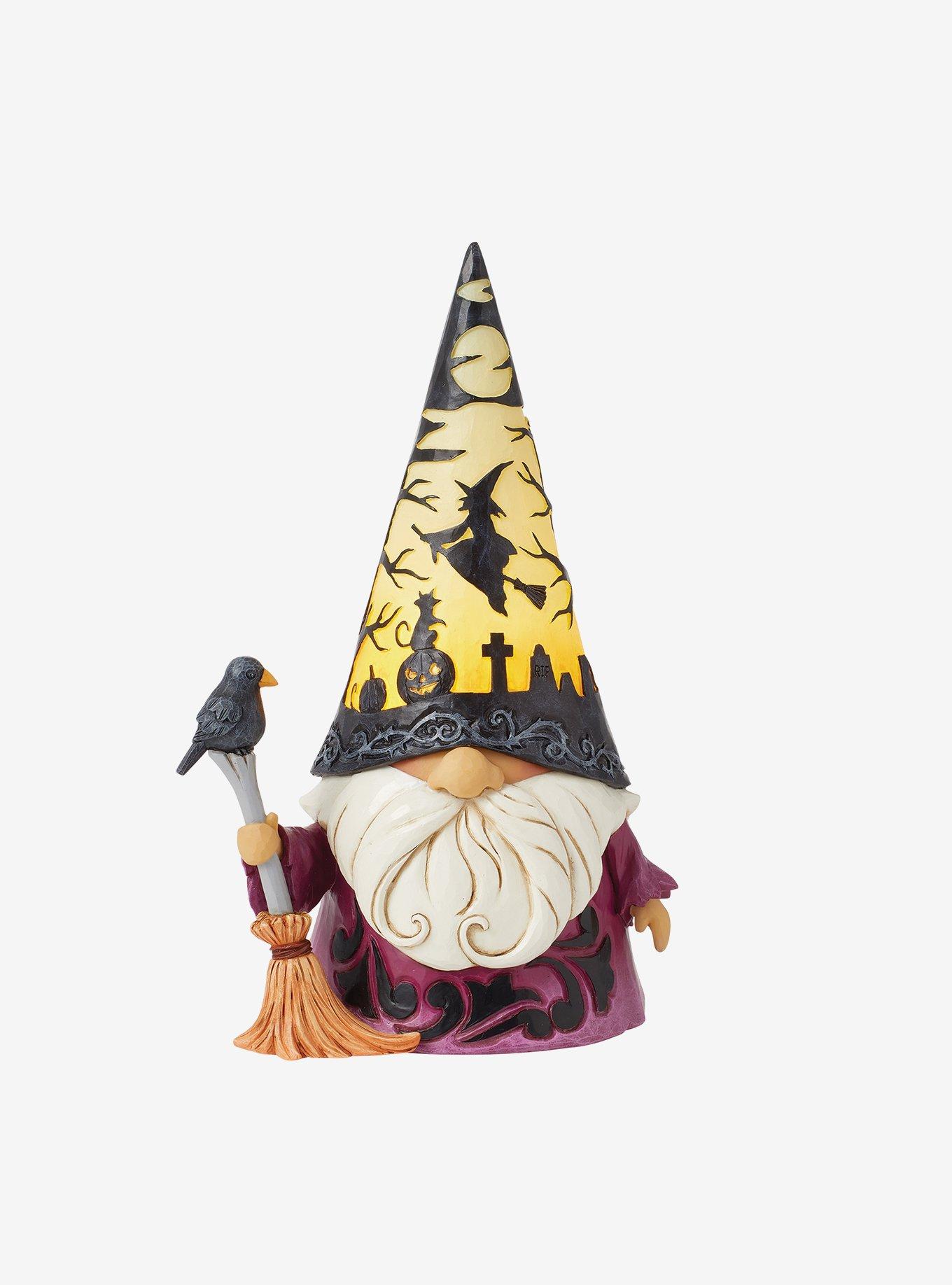 Halloween Wizard with LED Scene Figurine, , hi-res