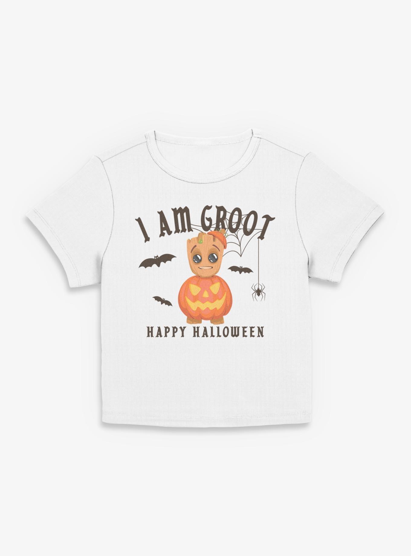 Marvel I Am Groot Halloween Pumpkin Girls Baby T-Shirt, , hi-res