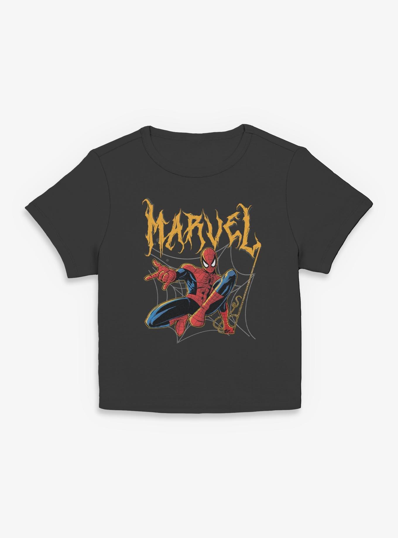 Marvel Spider-Man Spooky Swing Girls Baby T-Shirt