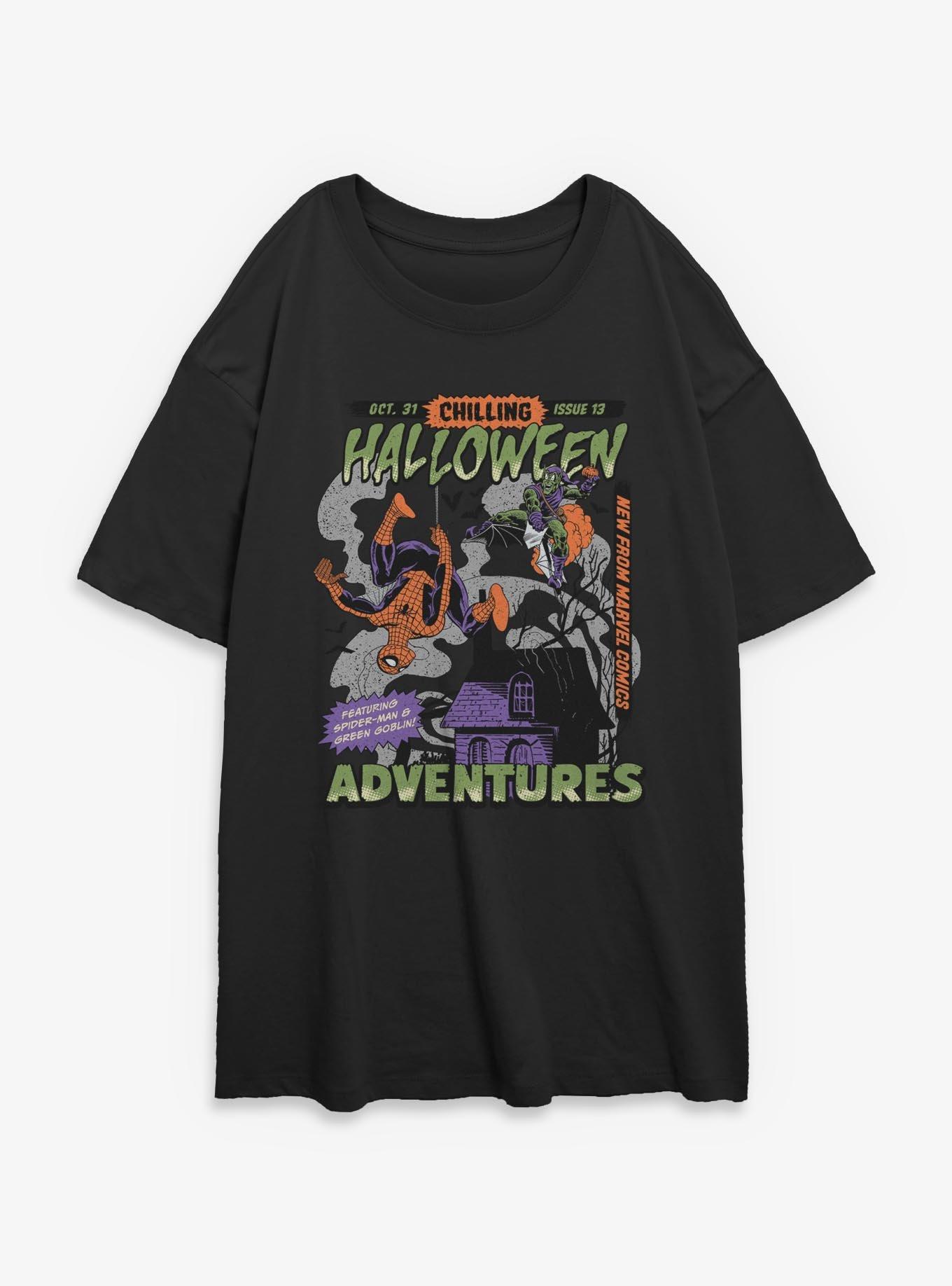 Marvel Spider-Man Halloween Adventures Girls Oversized T-Shirt, , hi-res