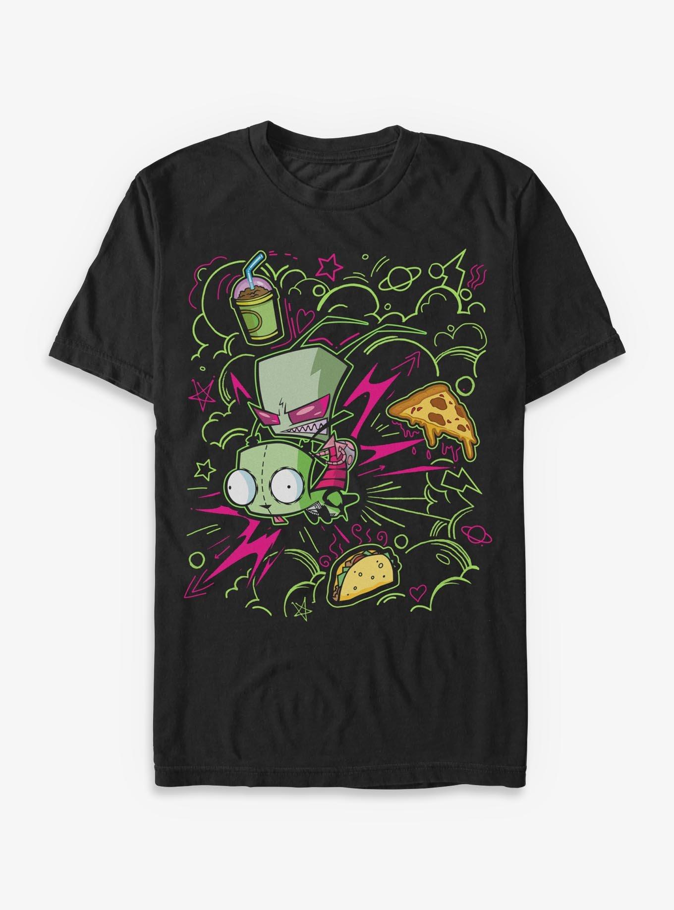 Invader ZIM Doodle Zim T-Shirt, , hi-res