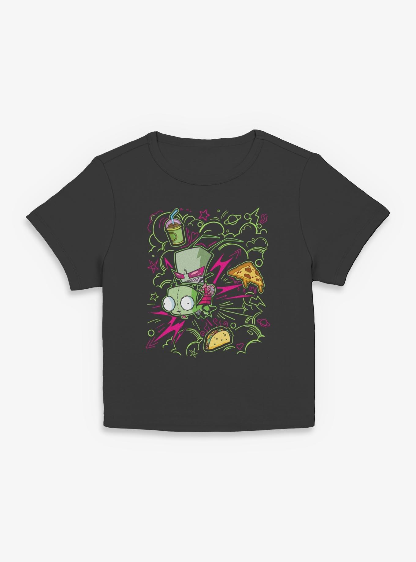 Invader ZIM Doodle Zim Girls Baby T-Shirt, , hi-res