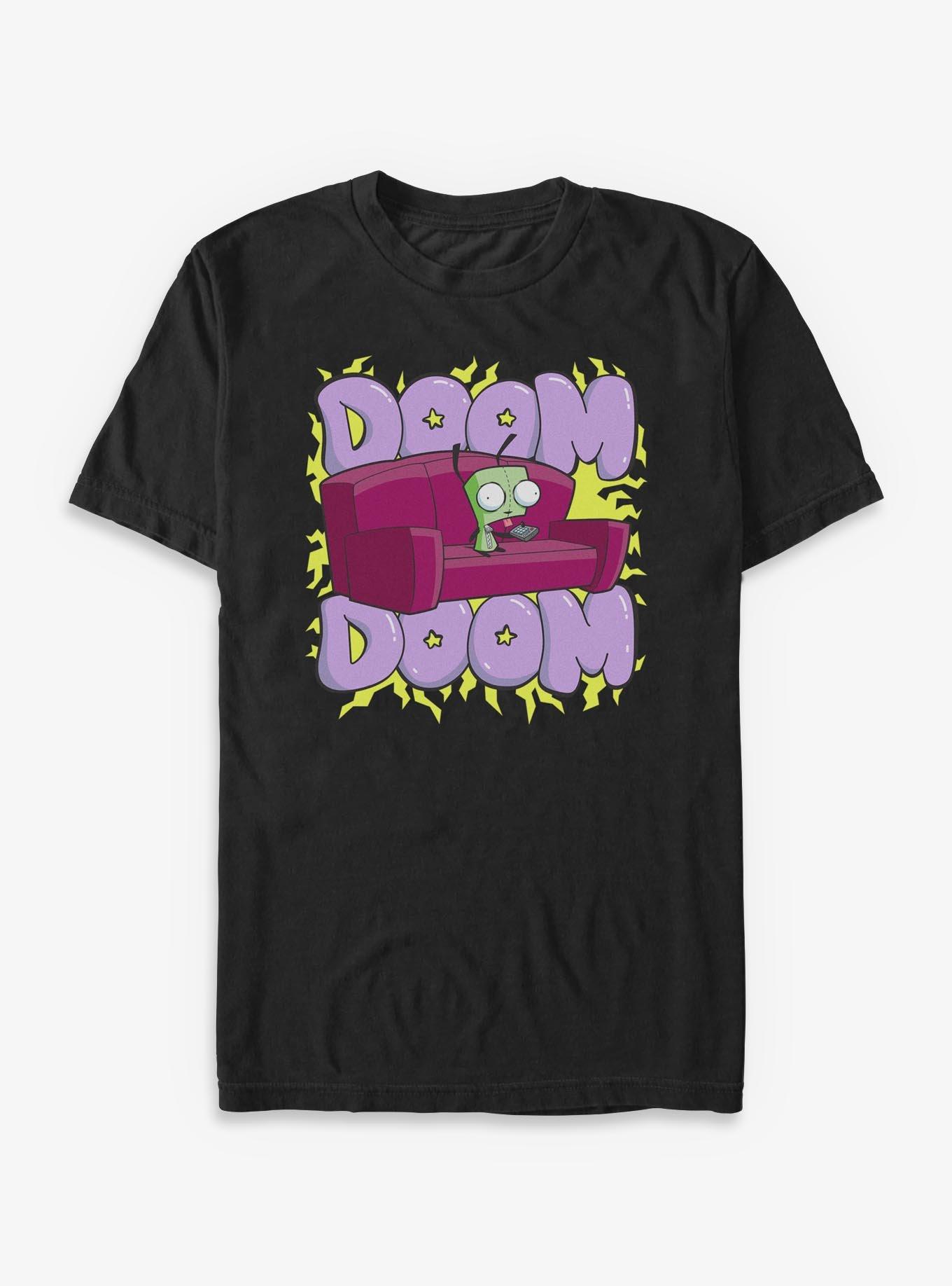 Invader ZIM Doom Couch T-Shirt, , hi-res