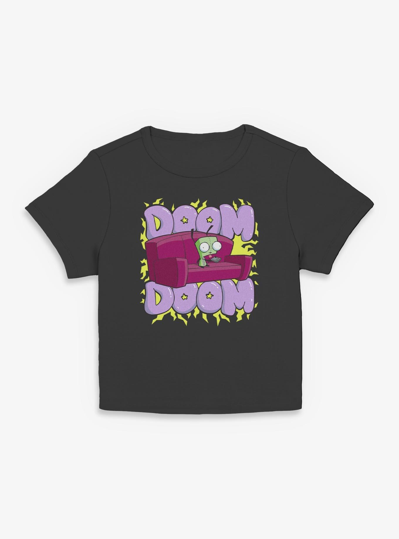 Invader ZIM Doom Couch Girls Baby T-Shirt, , hi-res