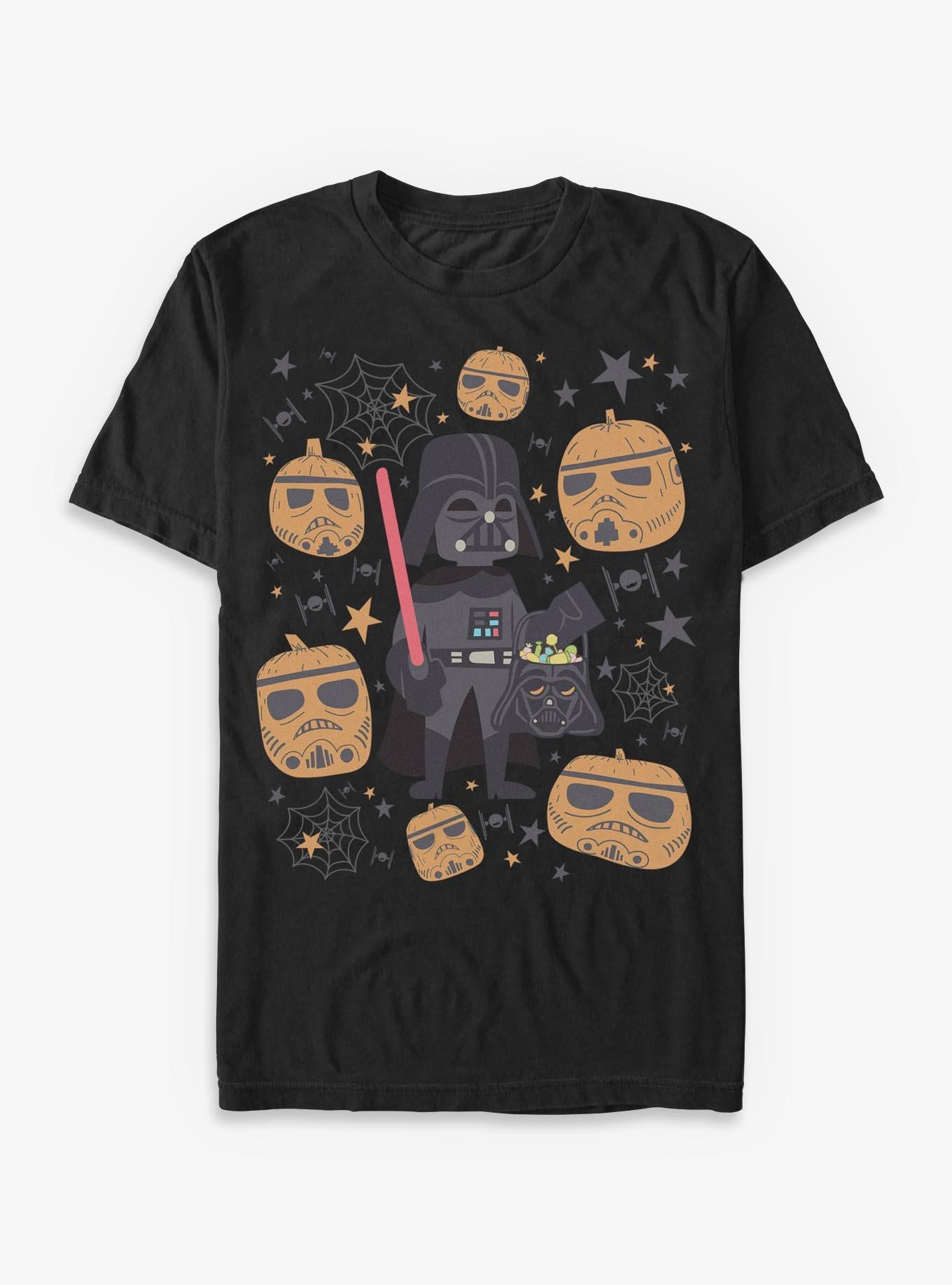 Star Wars Vader Pumpkins And Treats T-Shirt, , hi-res