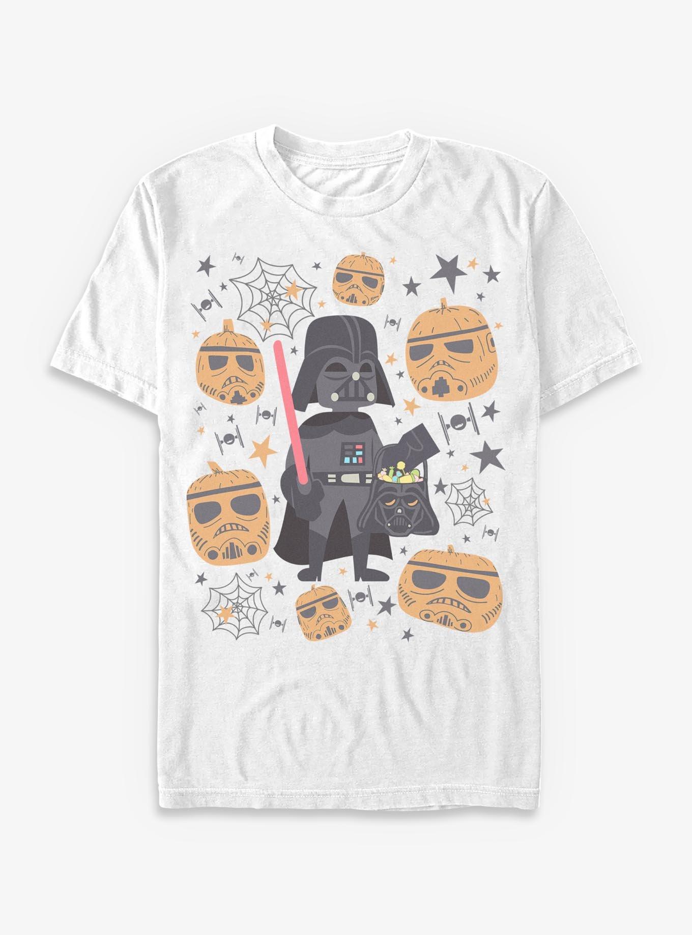 Star Wars Vader Pumpkins And Treats T-Shirt