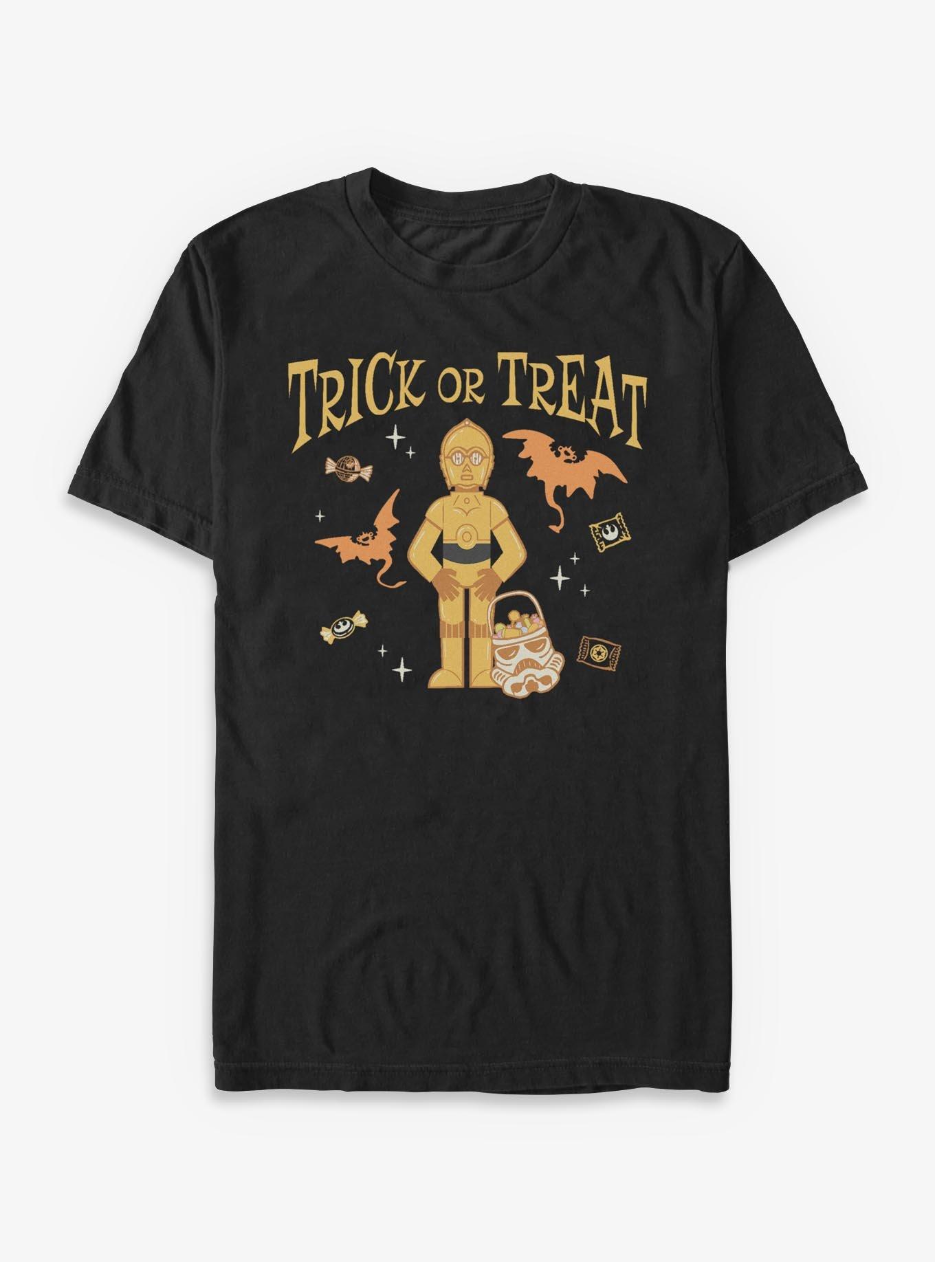 Star Wars C-3PO Trick Or Treat T-Shirt