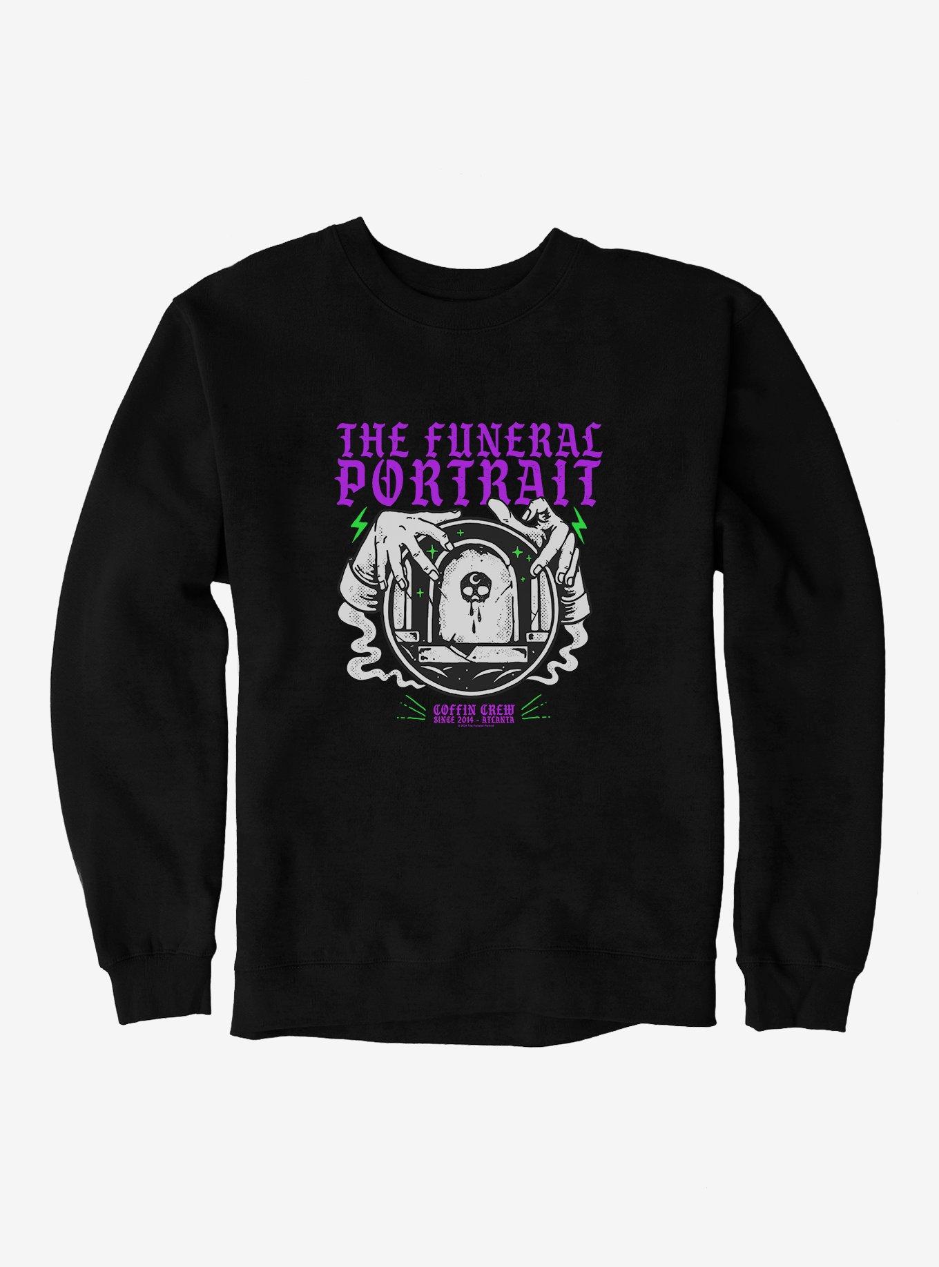The Funeral Portrait Coffin Crew Since 2014 Sweatshirt, , hi-res