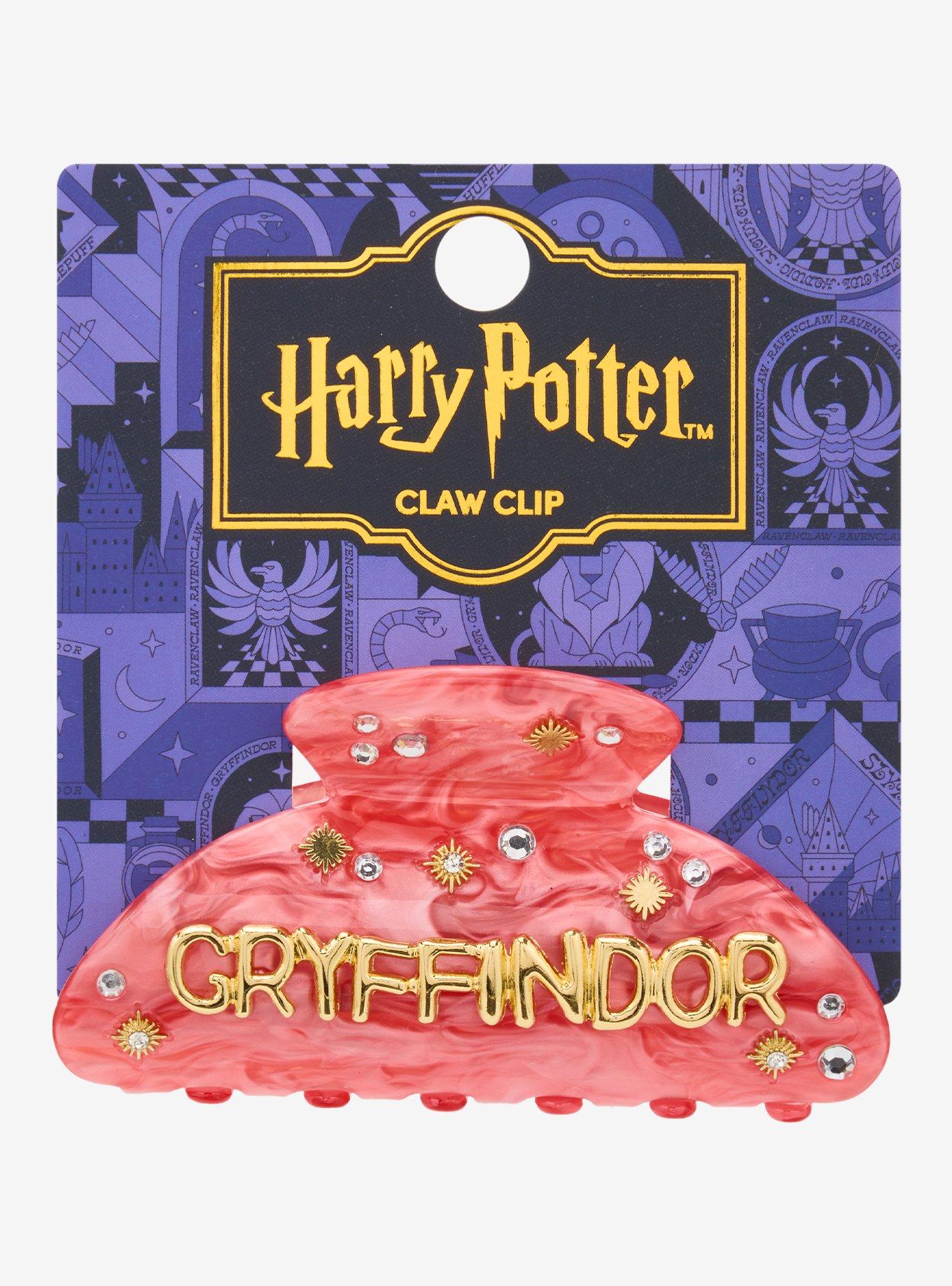 Harry Potter Gryffindor Lettered Claw Clip &mdash; BoxLunch Exclusive, , hi-res