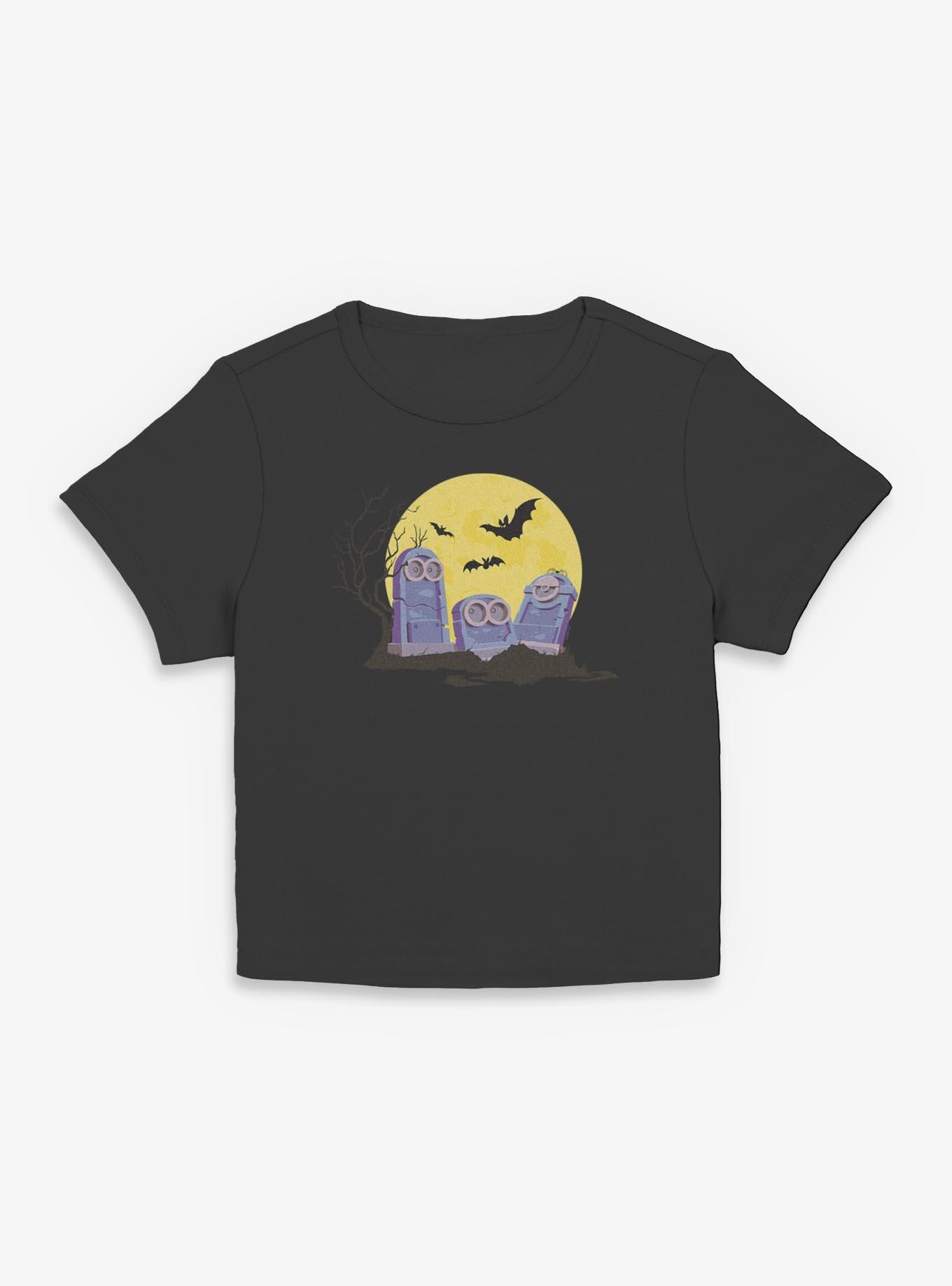 Minions Spooky Tombstone Cemetery Women Baby T-Shirt, , hi-res