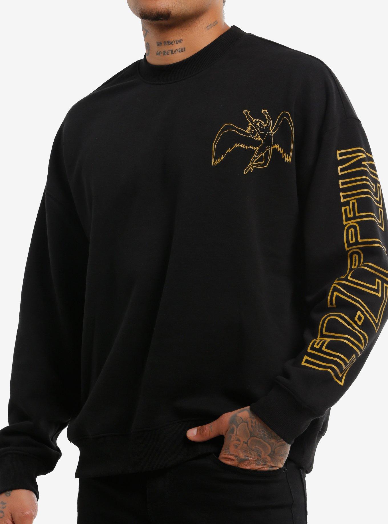 Led Zeppelin Zoso Logo Crewneck Sweater, , hi-res