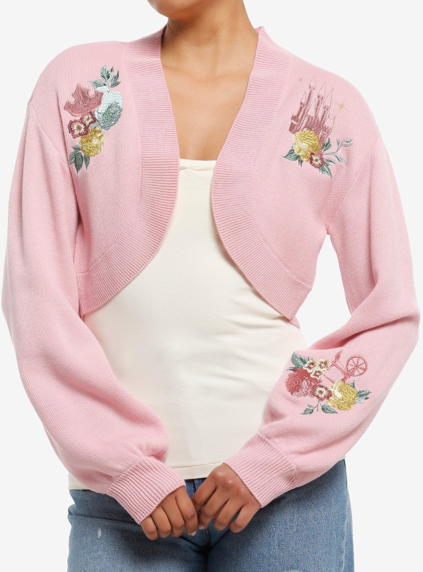 Disney Sleeping Beauty Icons Girls Knit Shrug, , hi-res