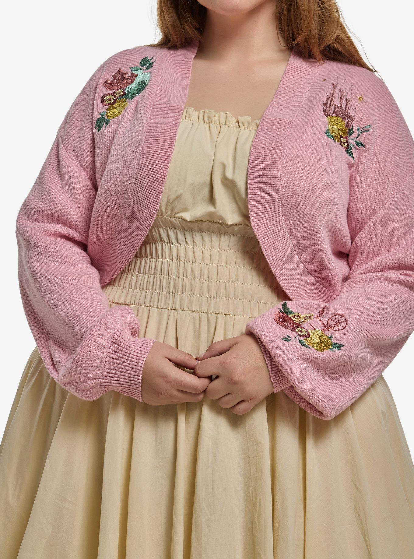 Disney Sleeping Beauty Icons Girls Knit Shrug Plus Size, , hi-res
