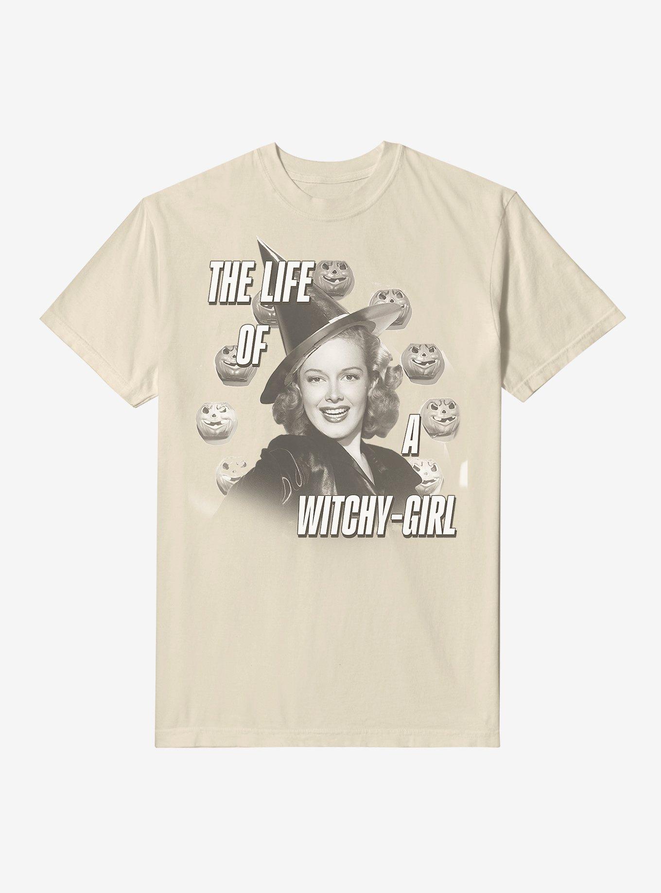 The Life Of A Witchy-Girl Garment Dye T-Shirt, , hi-res