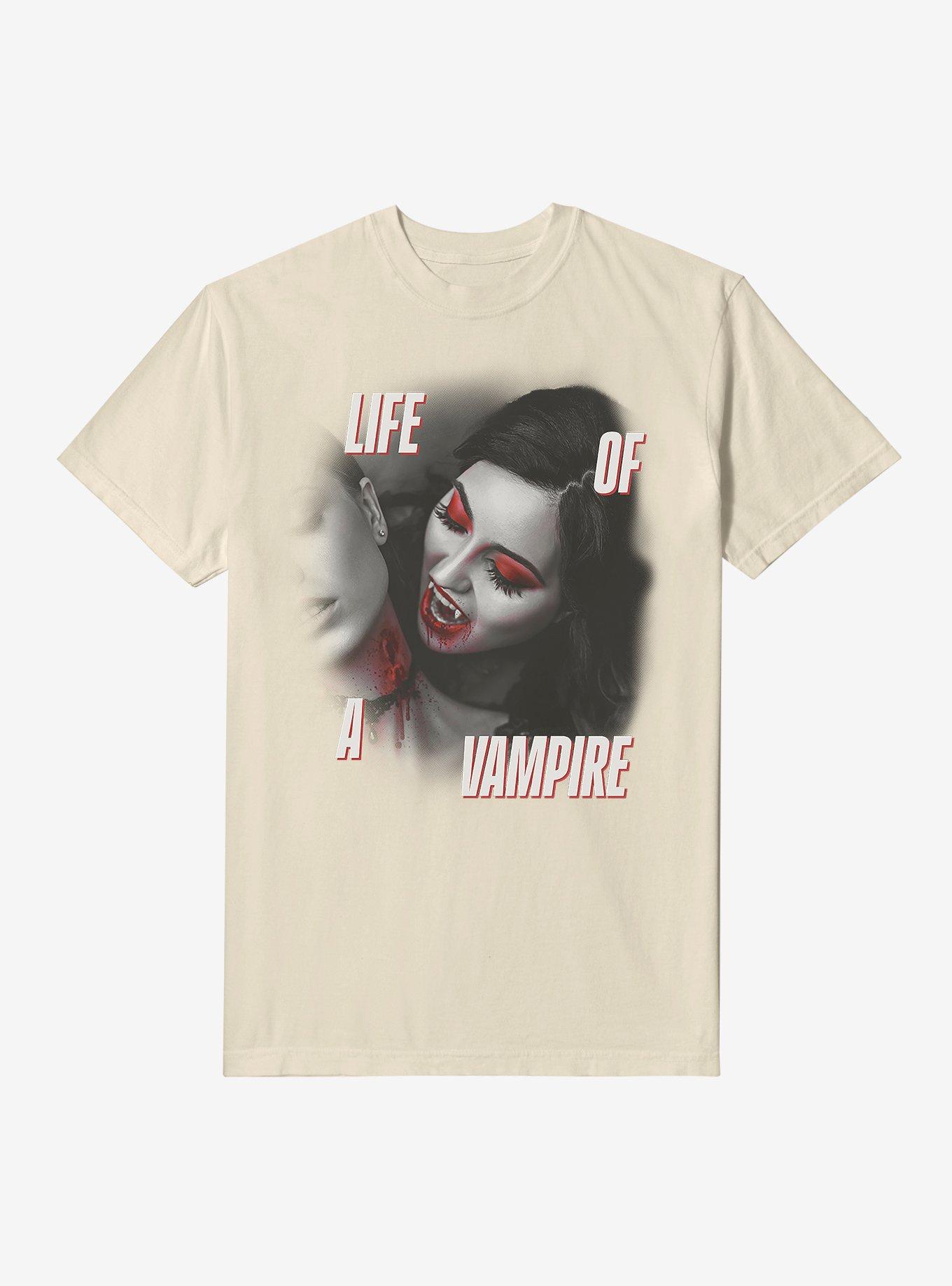 Life Of A Vampire Garment Dye T-Shirt, , hi-res