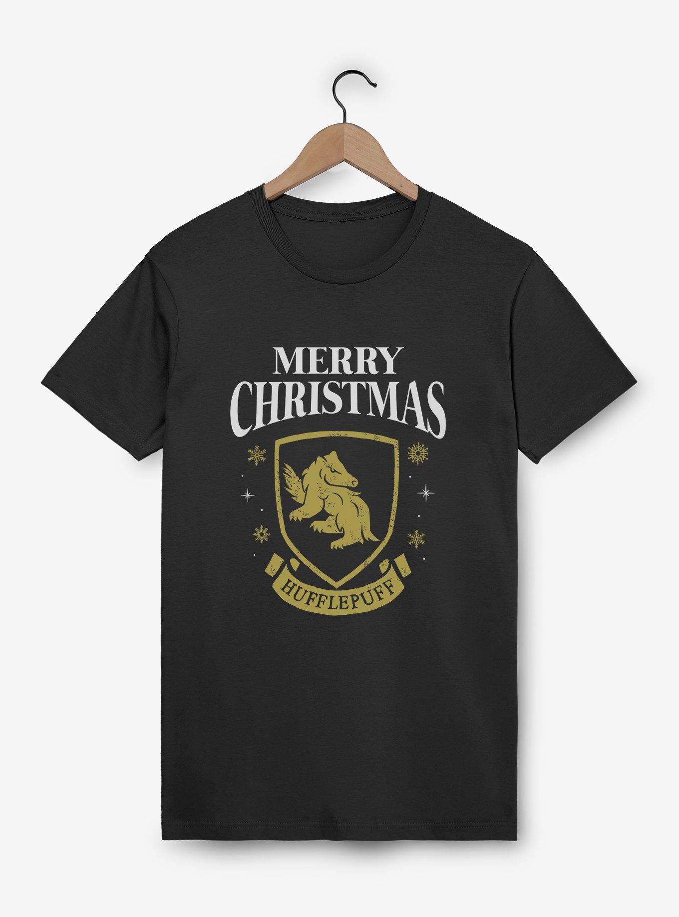 Harry Potter Merry Christmas Hufflepuff T-Shirt, , hi-res