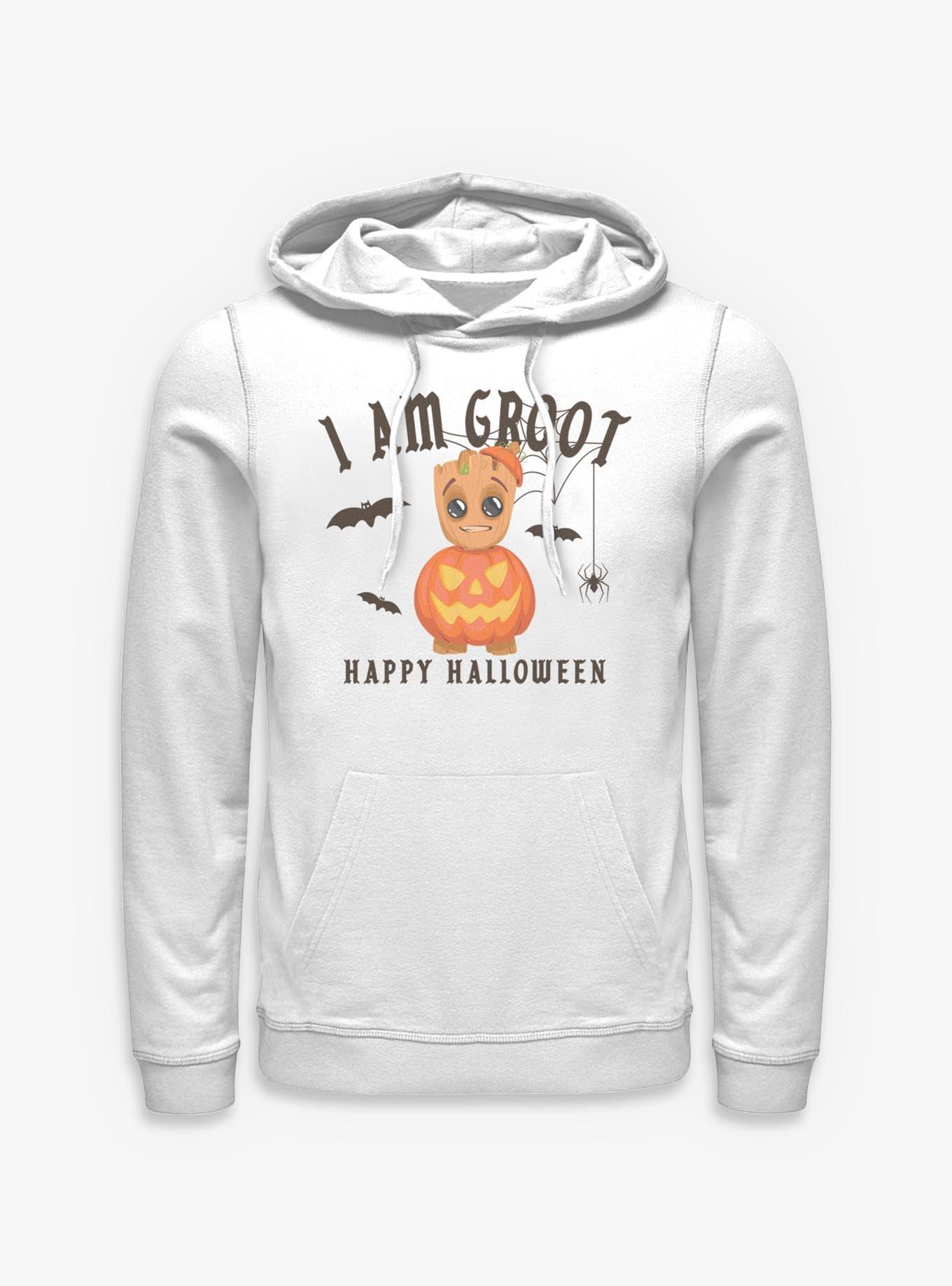 Marvel I Am Groot Halloween Pumpkin Hoodie