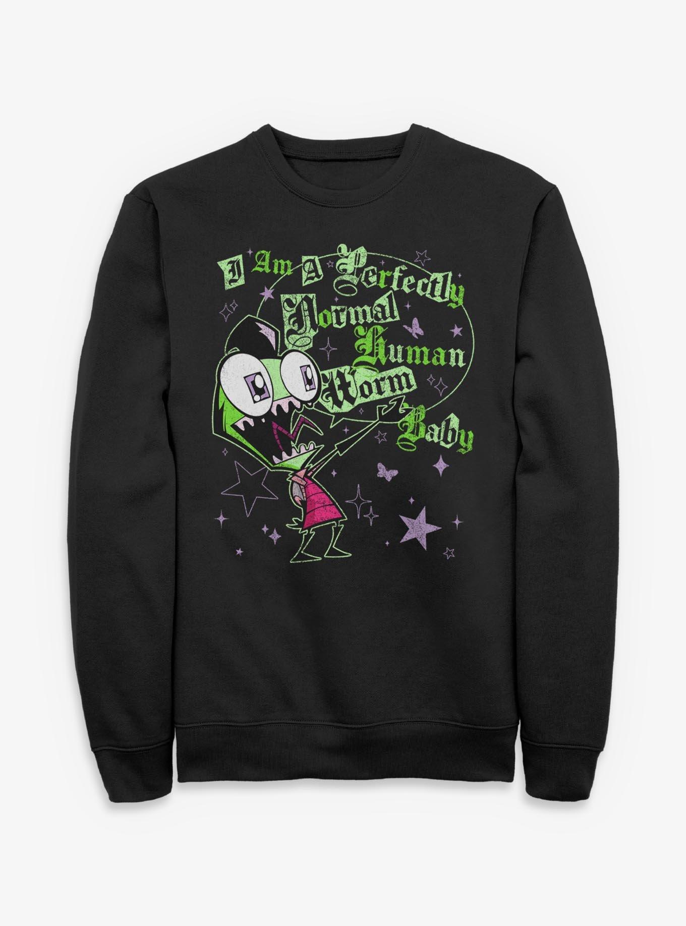 Invader ZIM Human Baby Worm Sweatshirt, , hi-res
