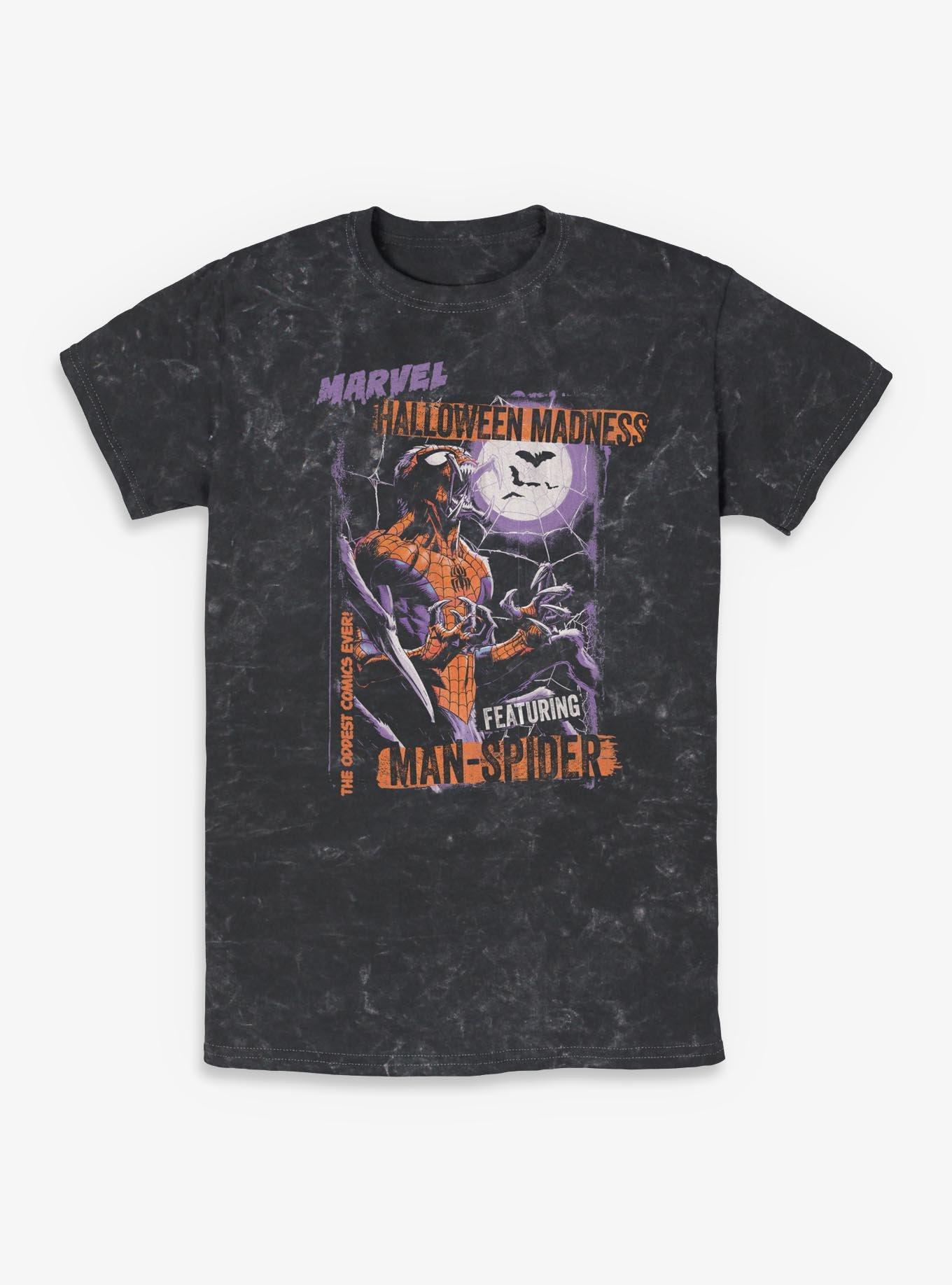 Marvel Spider-Man Halloween Madness Mineral Wash T-Shirt, , hi-res