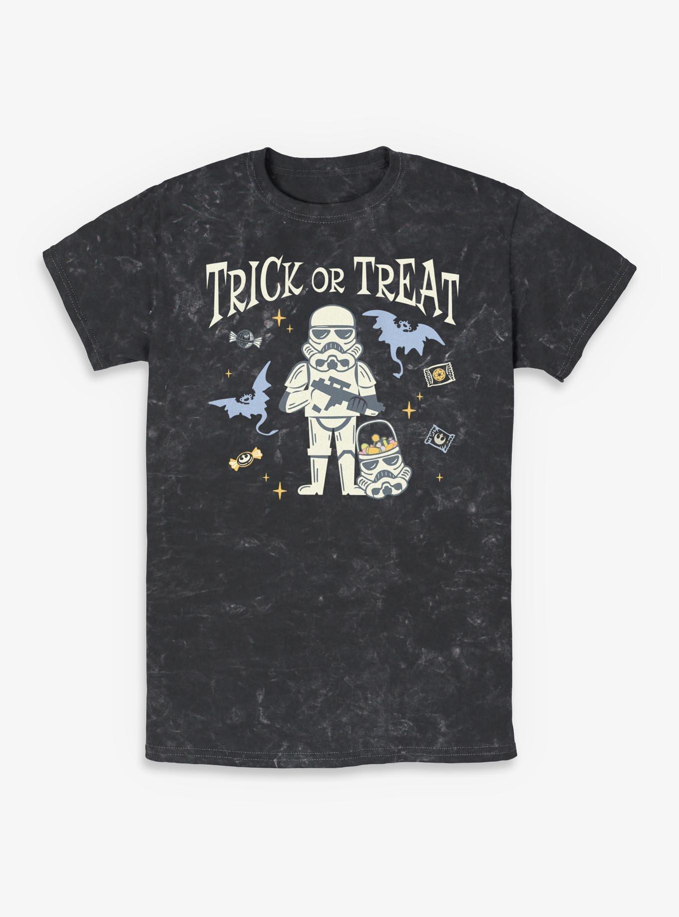 Star Wars Stormtrooper Trick Or Treat Mineral Wash T-Shirt, , hi-res